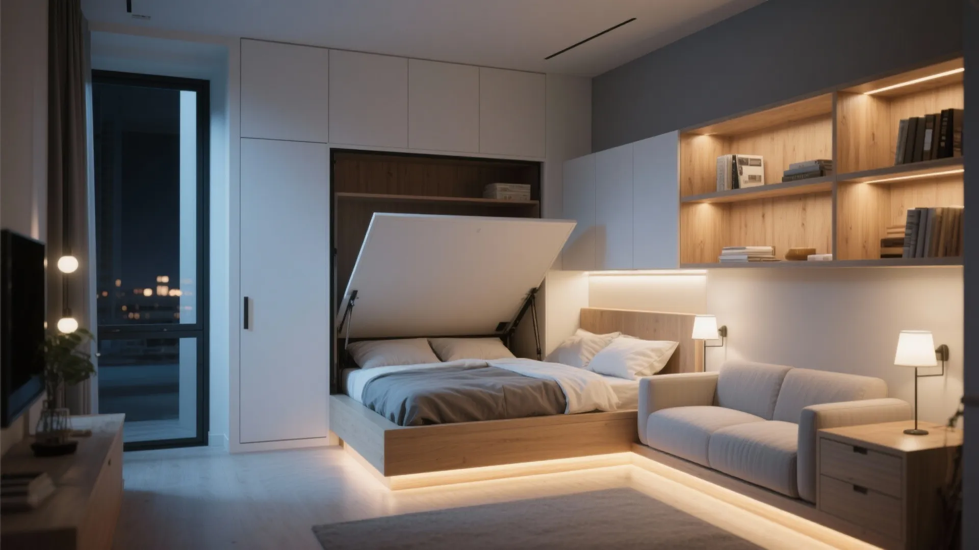 Murphy Walls: Fold-Down Beds with Benefits