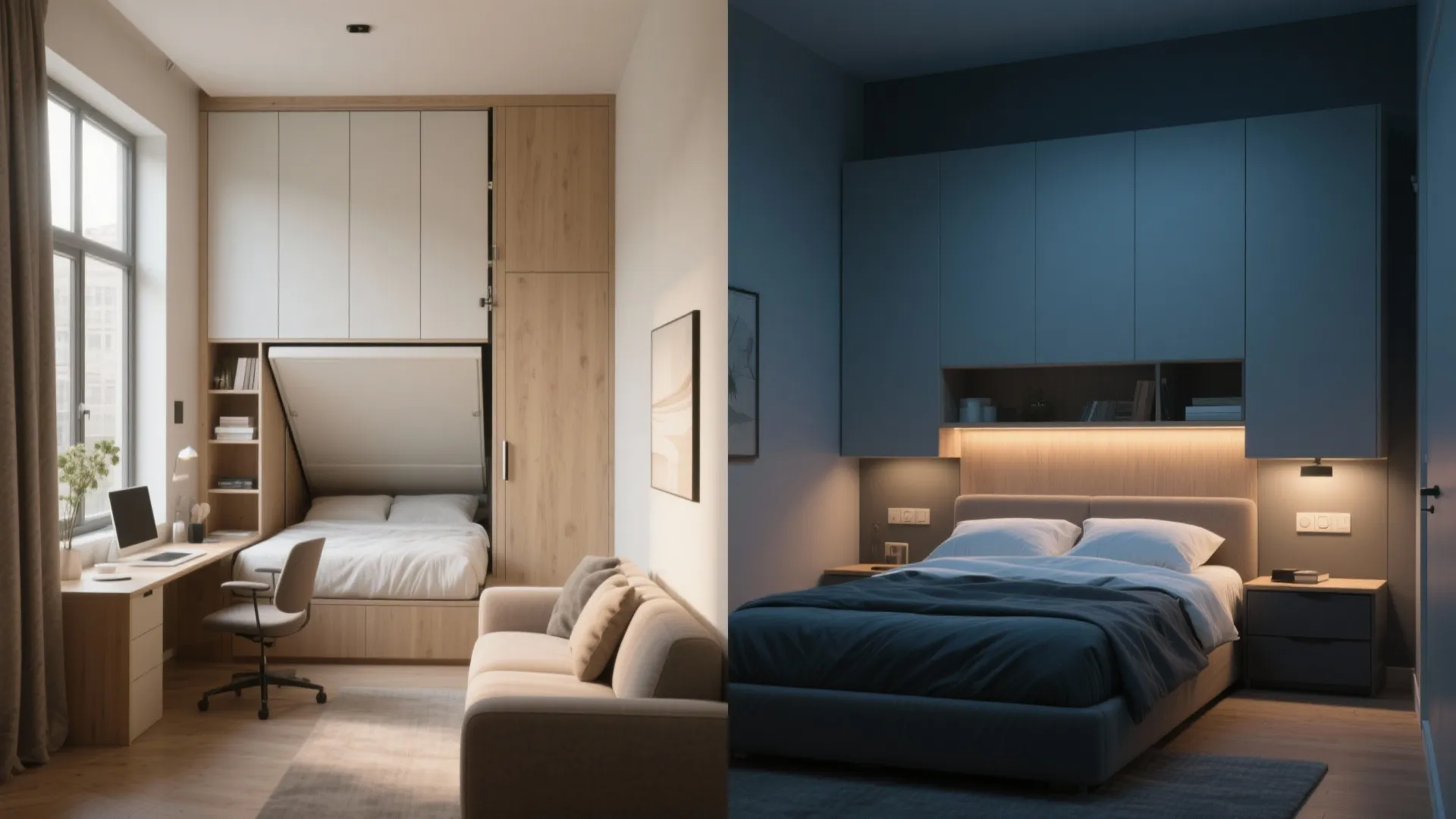 4. Consider a fold-down or sofa-bed hybrid