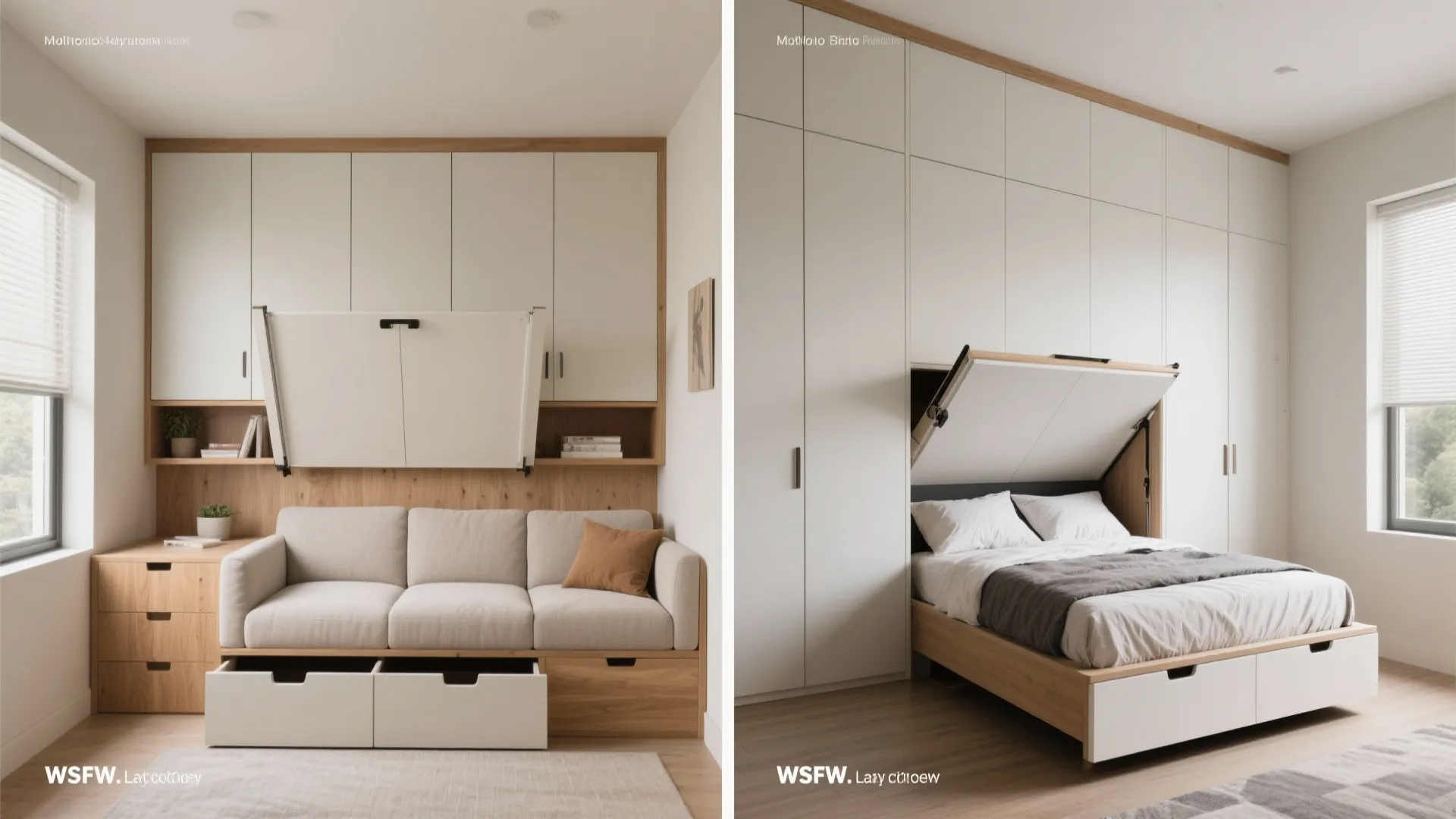 4. Fold-Down Beds and Sofa-Beds