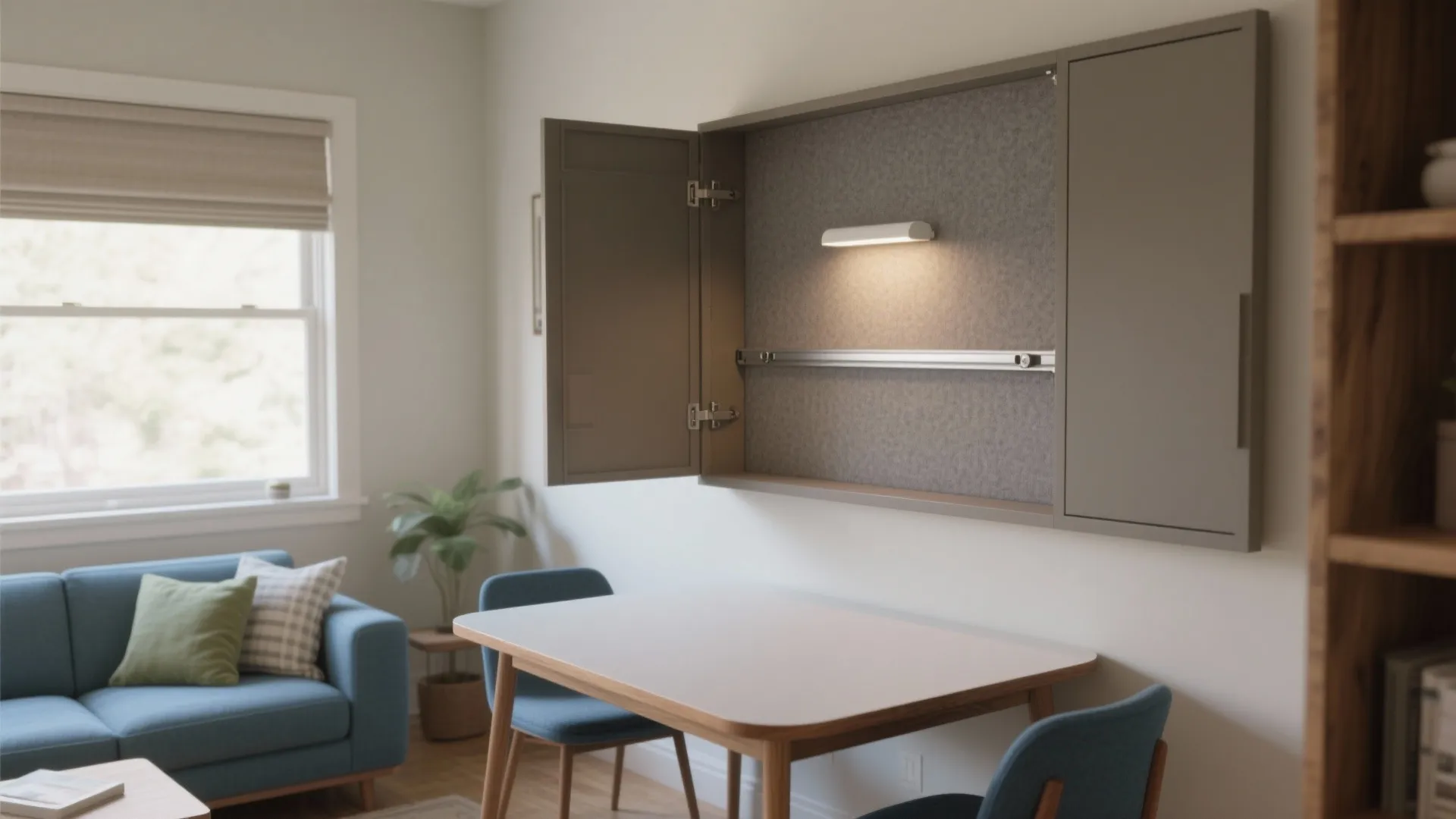 DIY Murphy Table: Space-Saving Ideas for Every Home: Fast-Track Guide to Building a DIY Murphy Table in Minutes