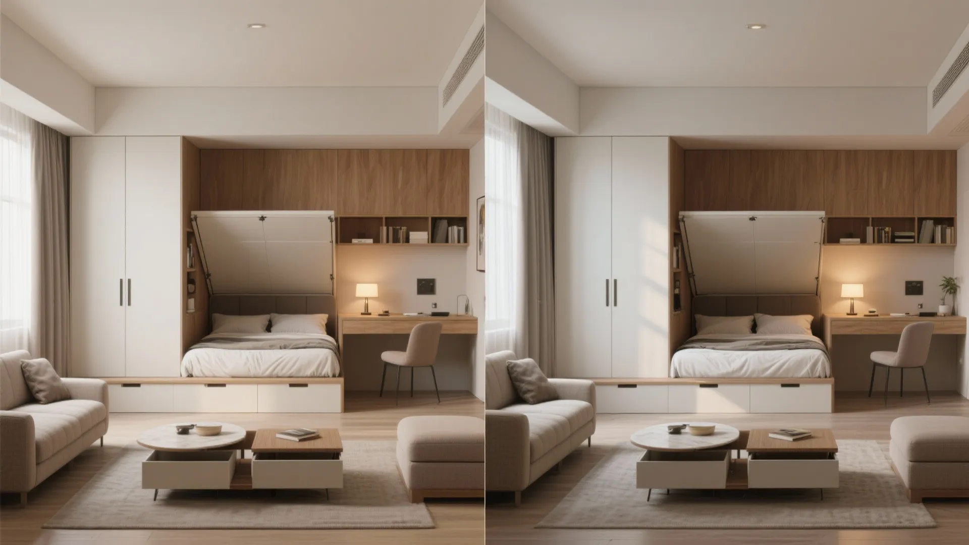 Multi-Functional Furniture: Fold, Nest, Hide