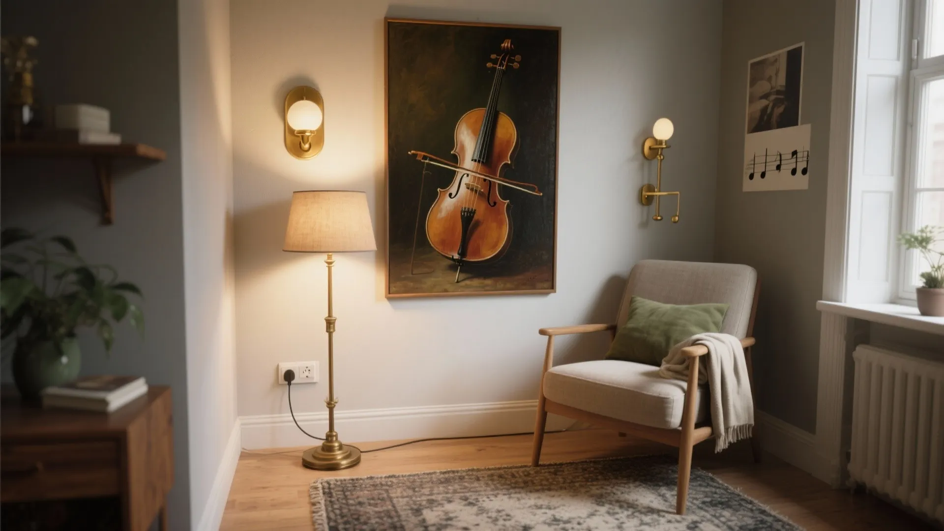 1. Make a Music Corner with Layered Lighting