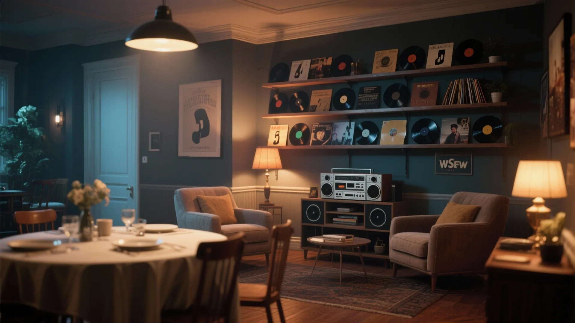 7. Install a Music or Entertainment Lounge