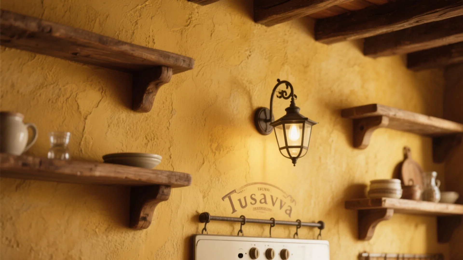 2. Warm Mustard Accent