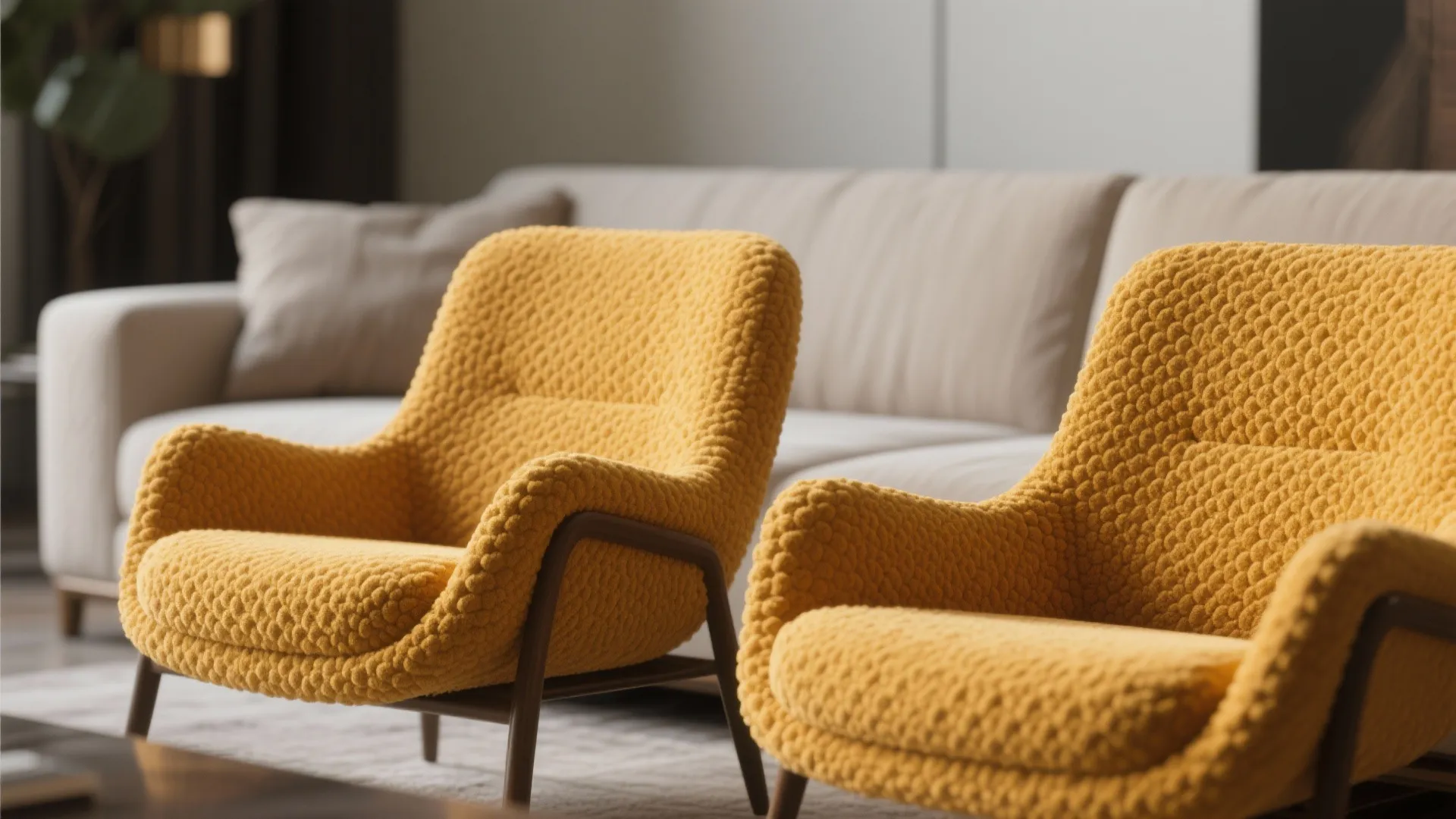 4. Pop of Color or Texture