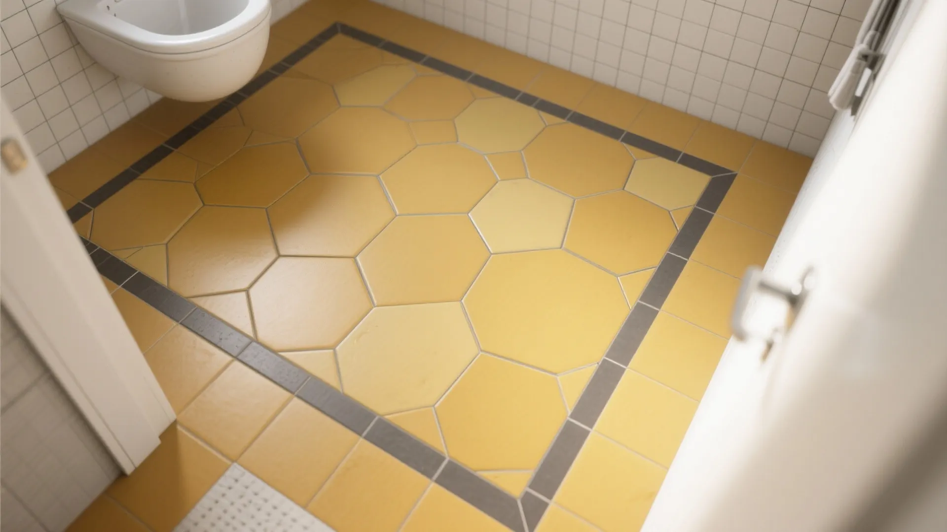 Mustard Hex Tiles for Modern Character
