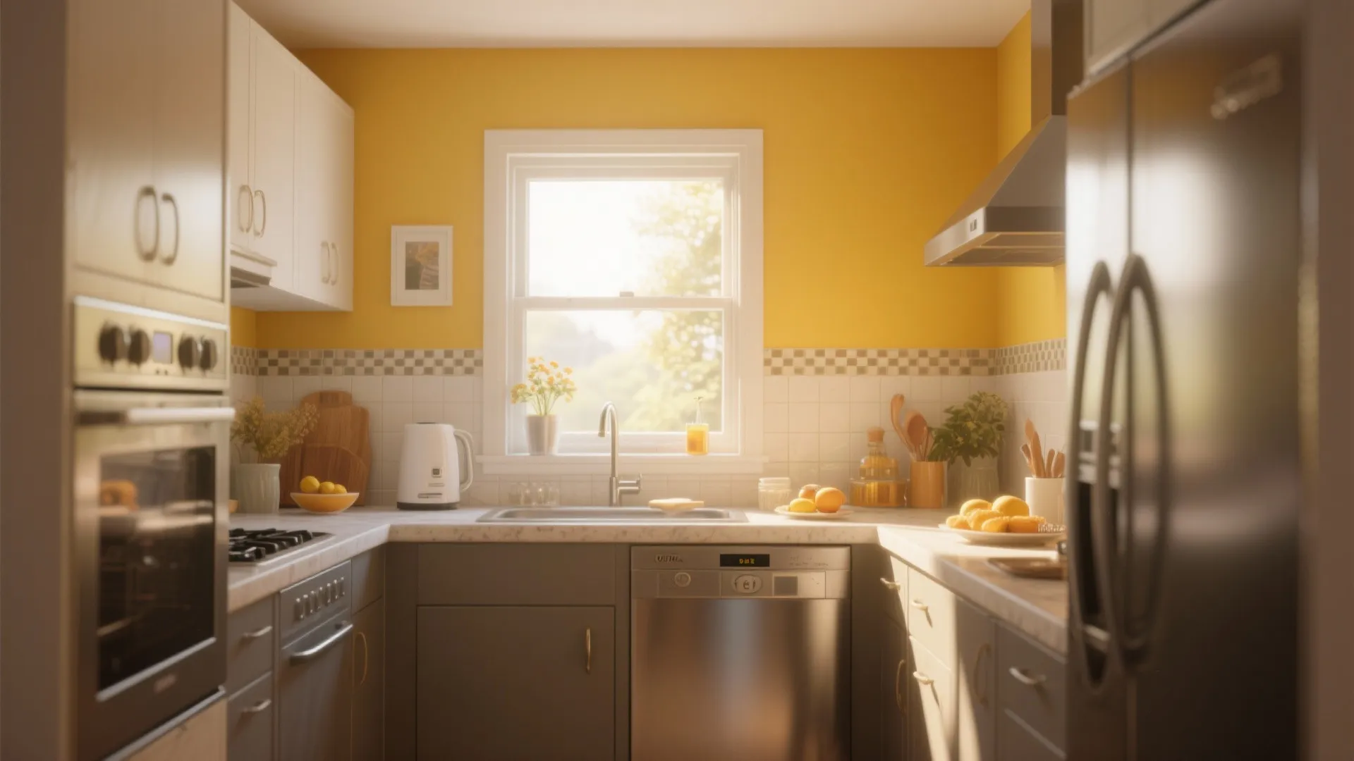 3. Sunny Mustard for Cheerful Warmth