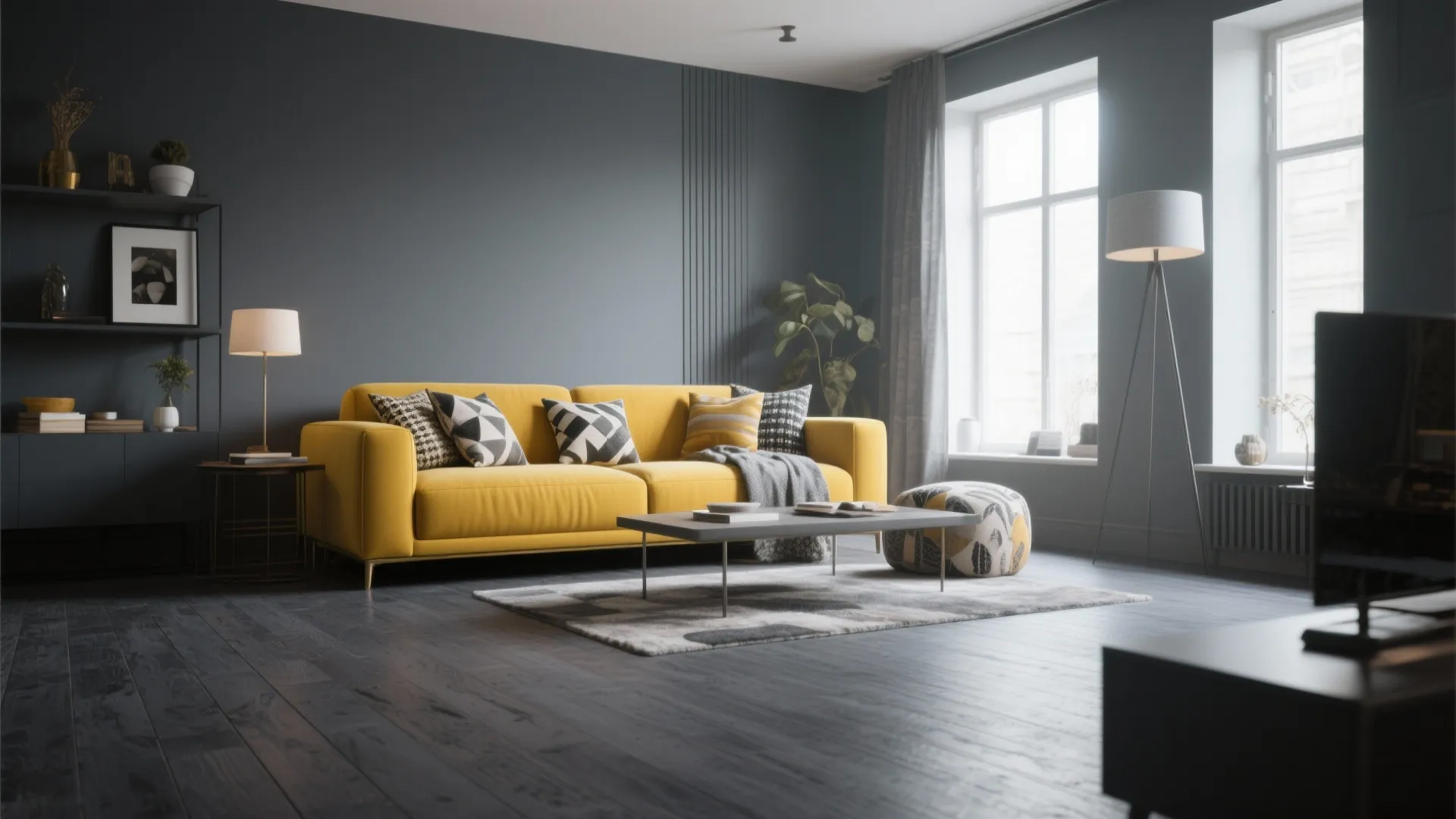 5. Pop of Color Furniture