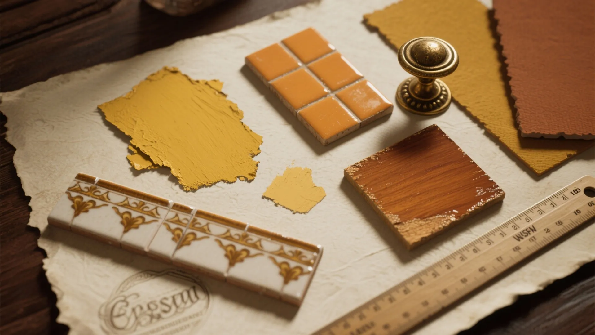 4. Soft Ochres and Mustards — Vintage Sunshine