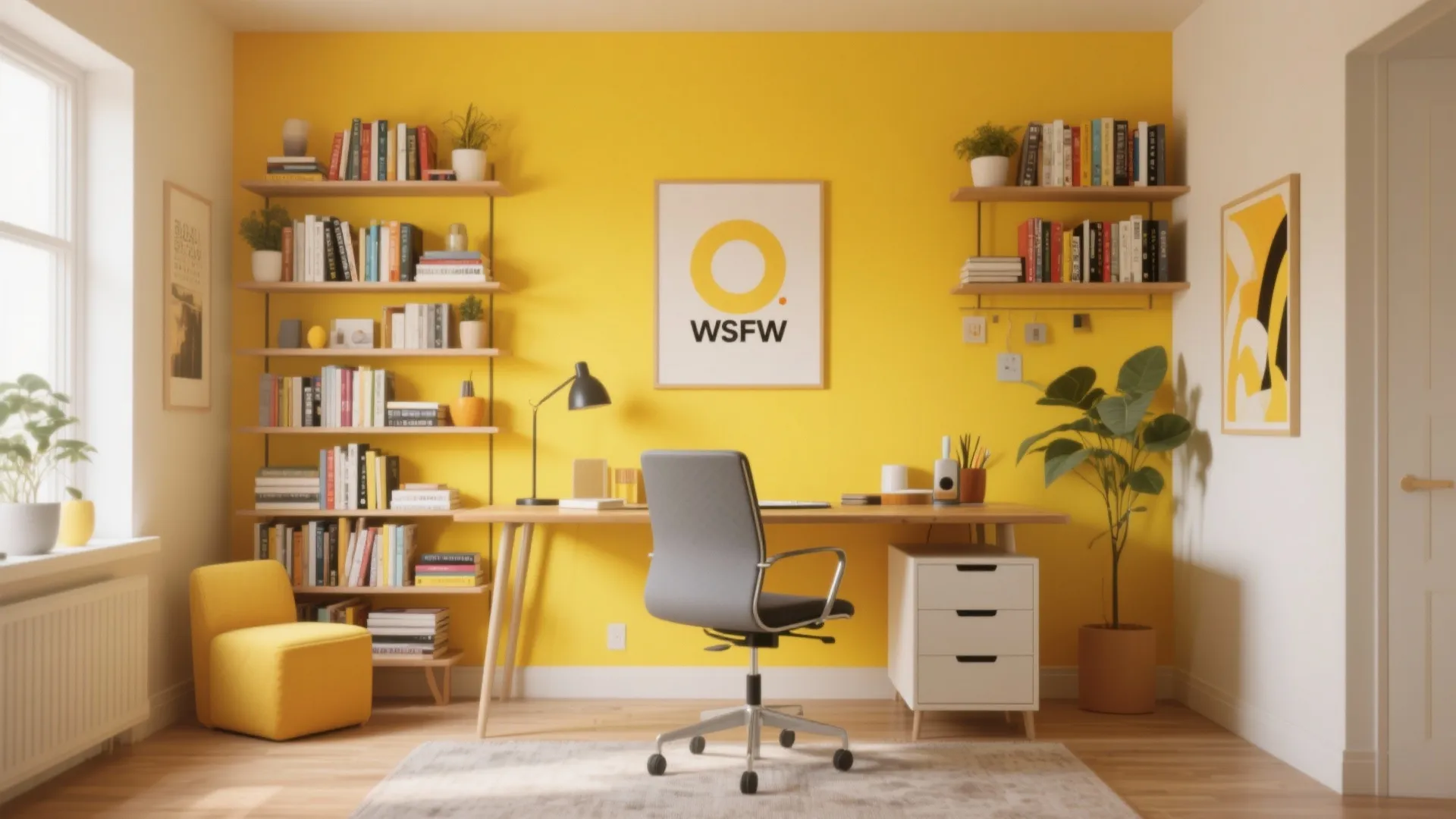 8. Sunny Mustard Yellow