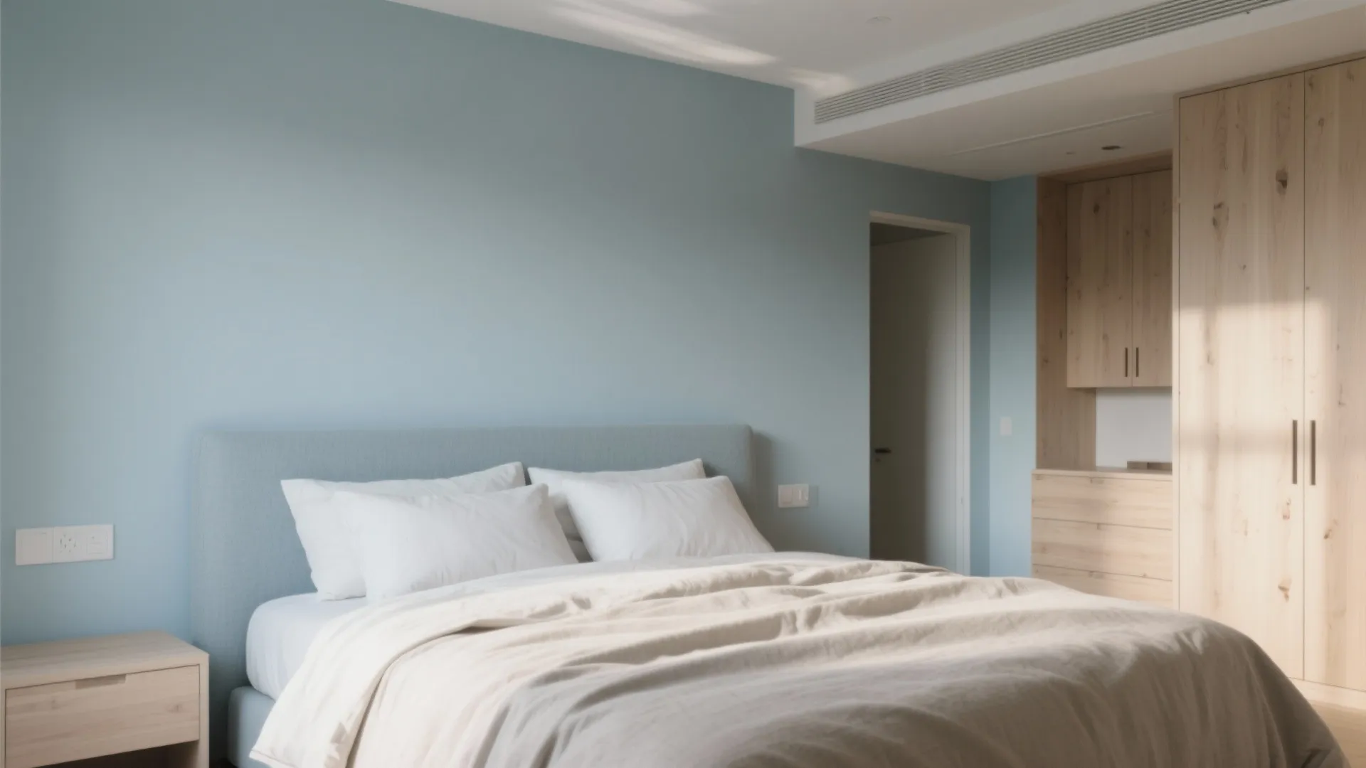 3. Muted Blues for Bedroom Serenity