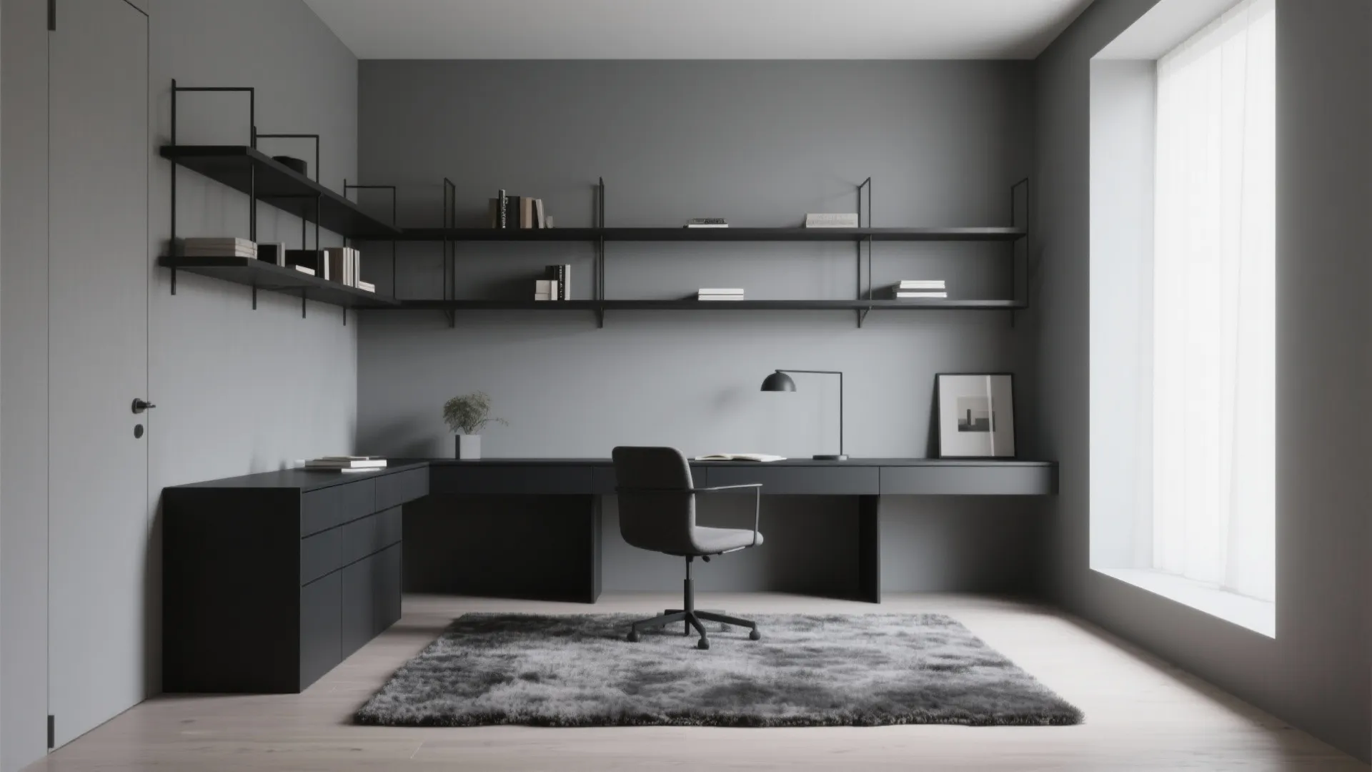 5. Muted Gray for Minimalist Focus