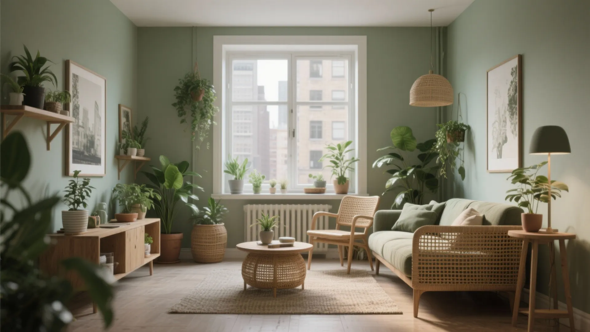 3. Muted Greens — Sage and Olive