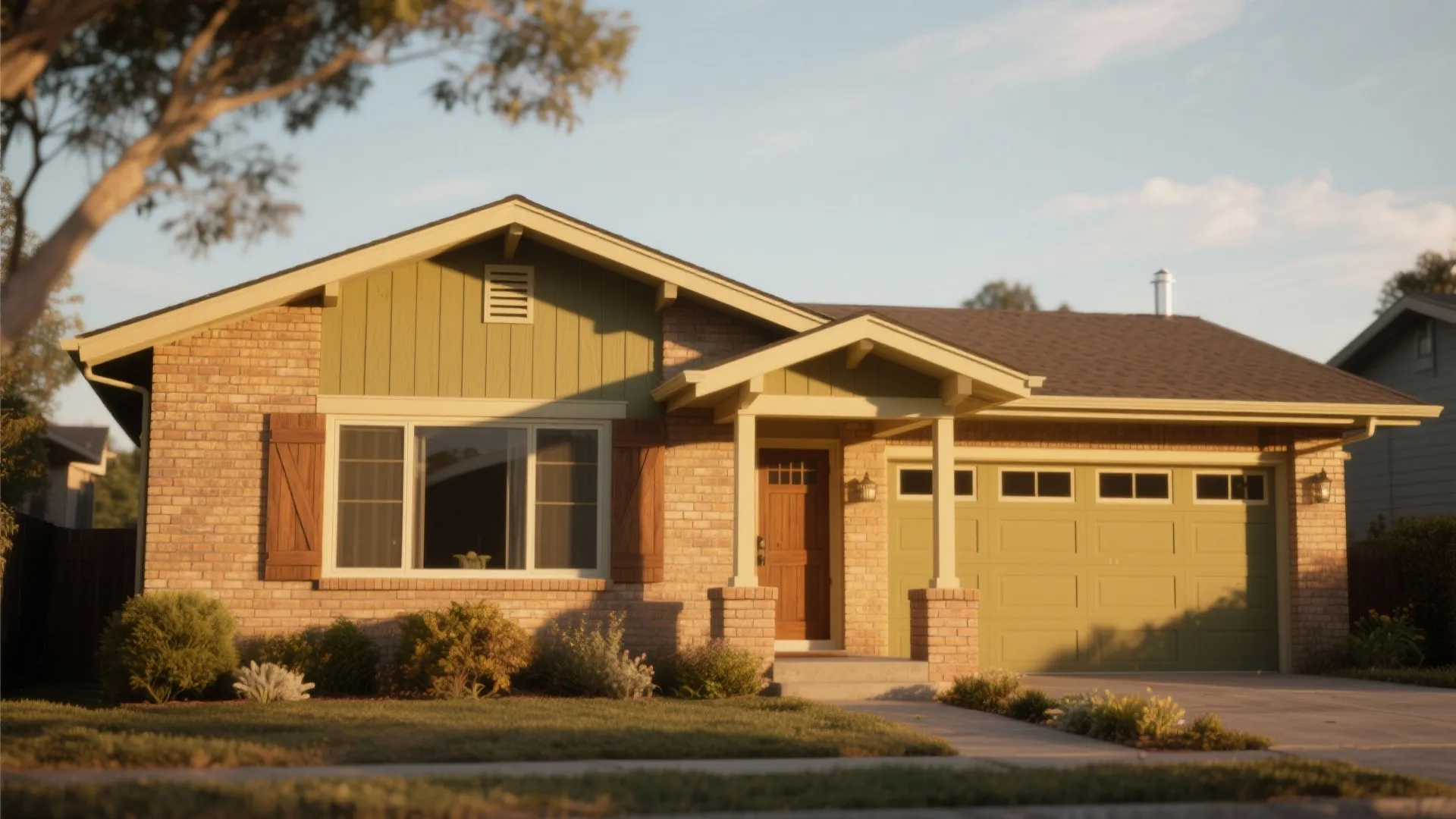 2. Muted Mustard for a Retro Vibe