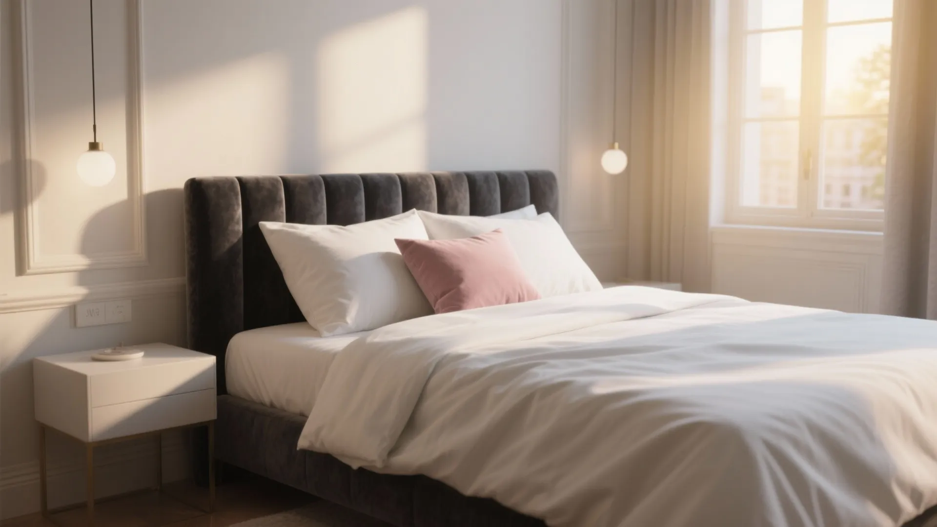 1. Muted Neutrals with a Pop