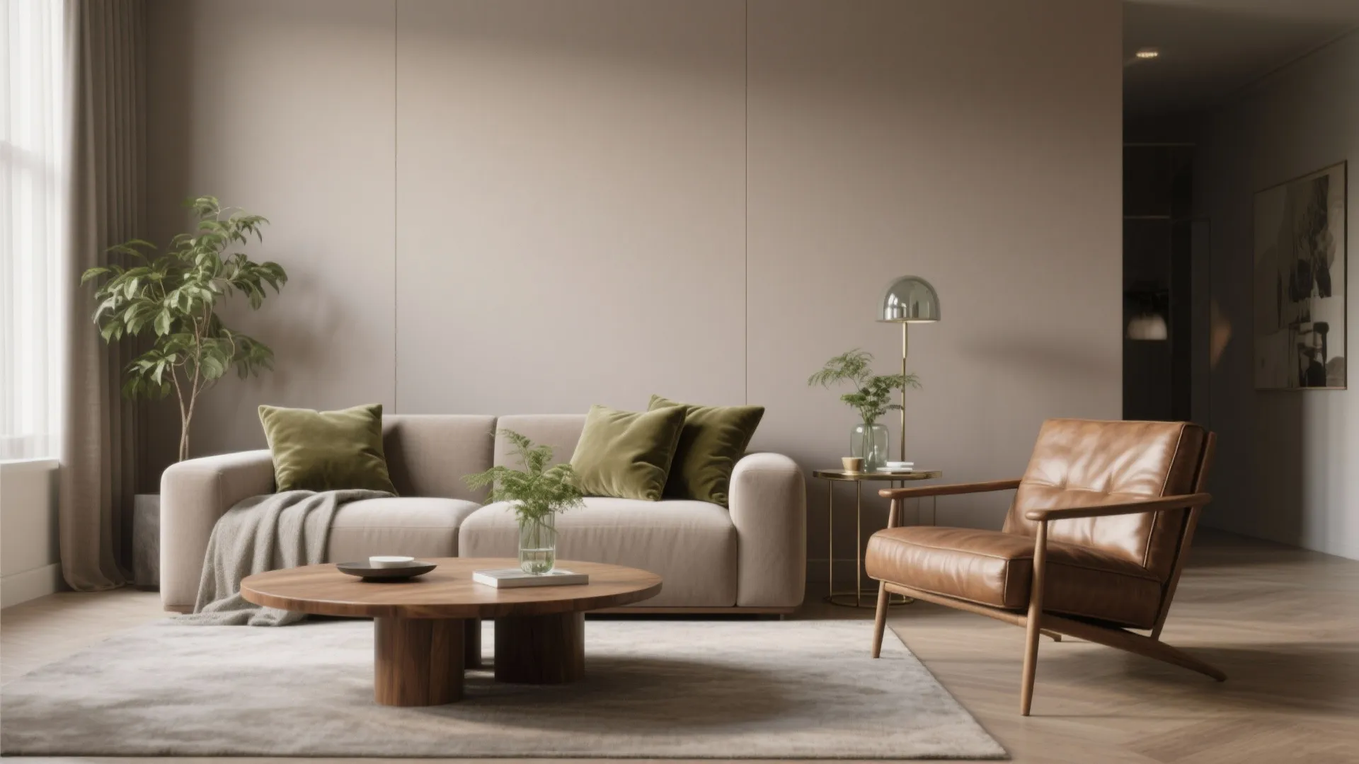 Muted Olive Undertones