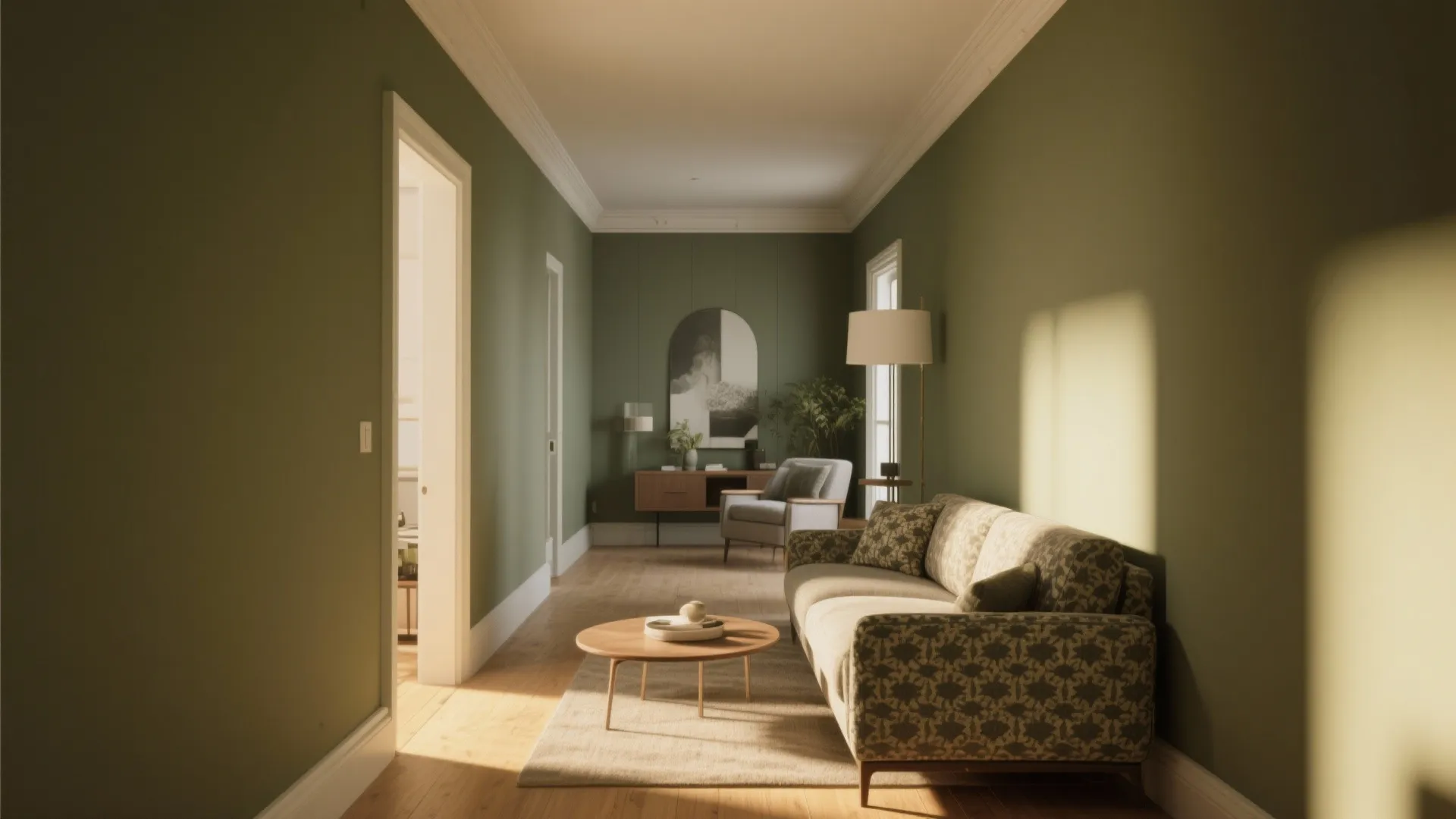 4. Muted Olive — warm with an earthy edge