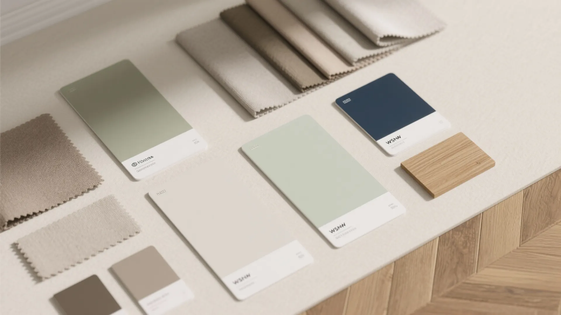 5. Mix muted contrasts for a calm, layered look