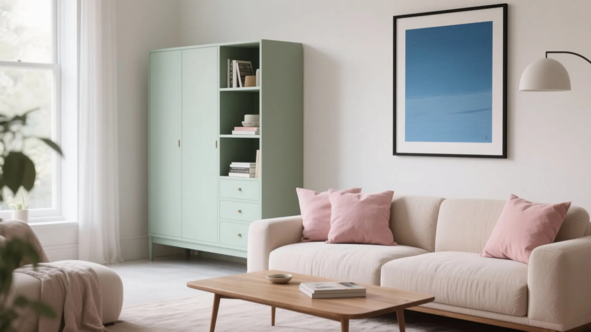 Dusty Pink + Sage + Sky Blue (Muted Pastels)