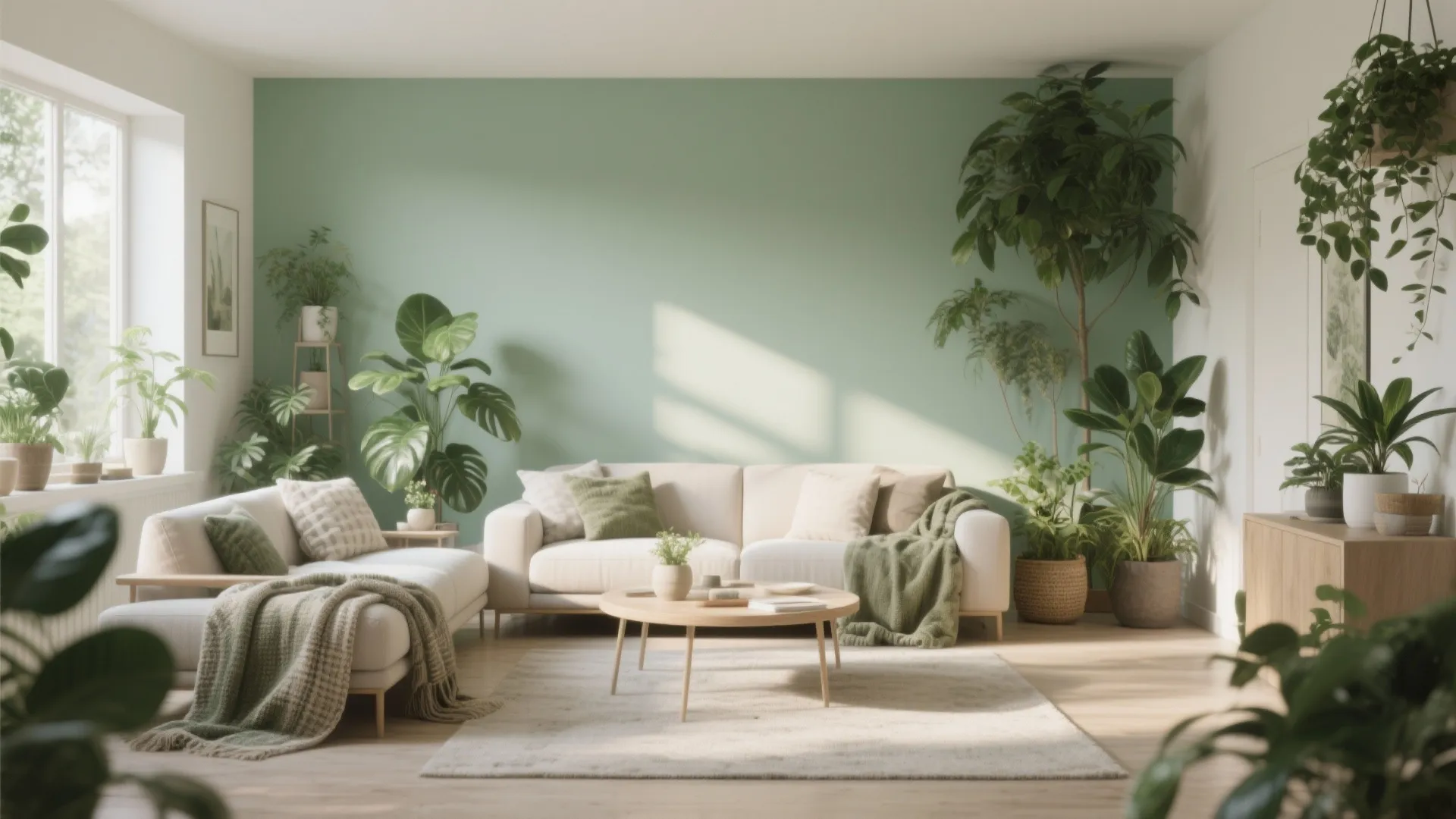 3. Muted Sage Green for Calm