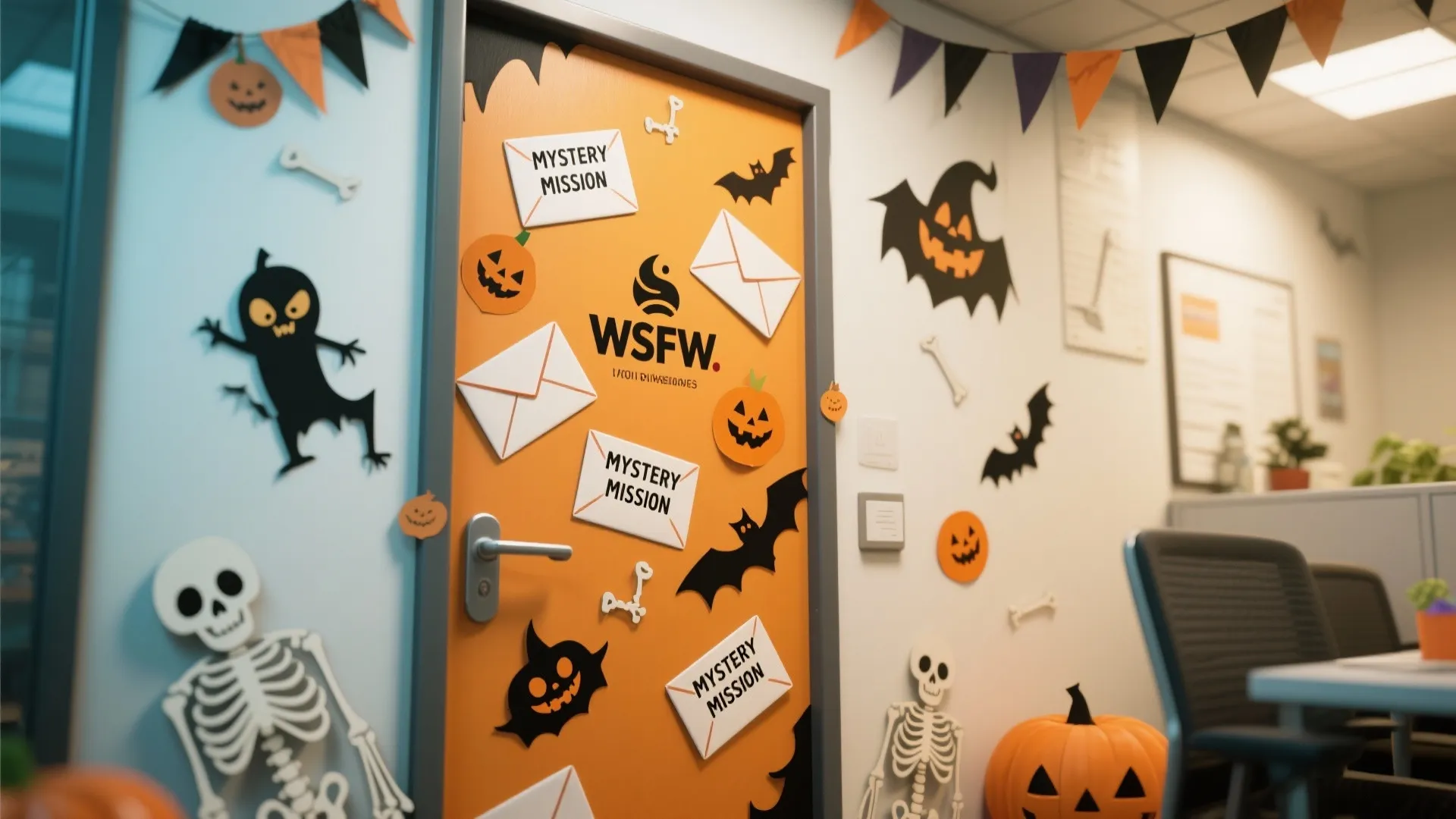 10. Interactive Mystery Door