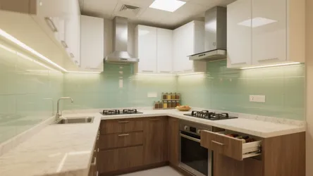 2 BHK Flat in Nagpur: 5 Kitchen Design Ideas