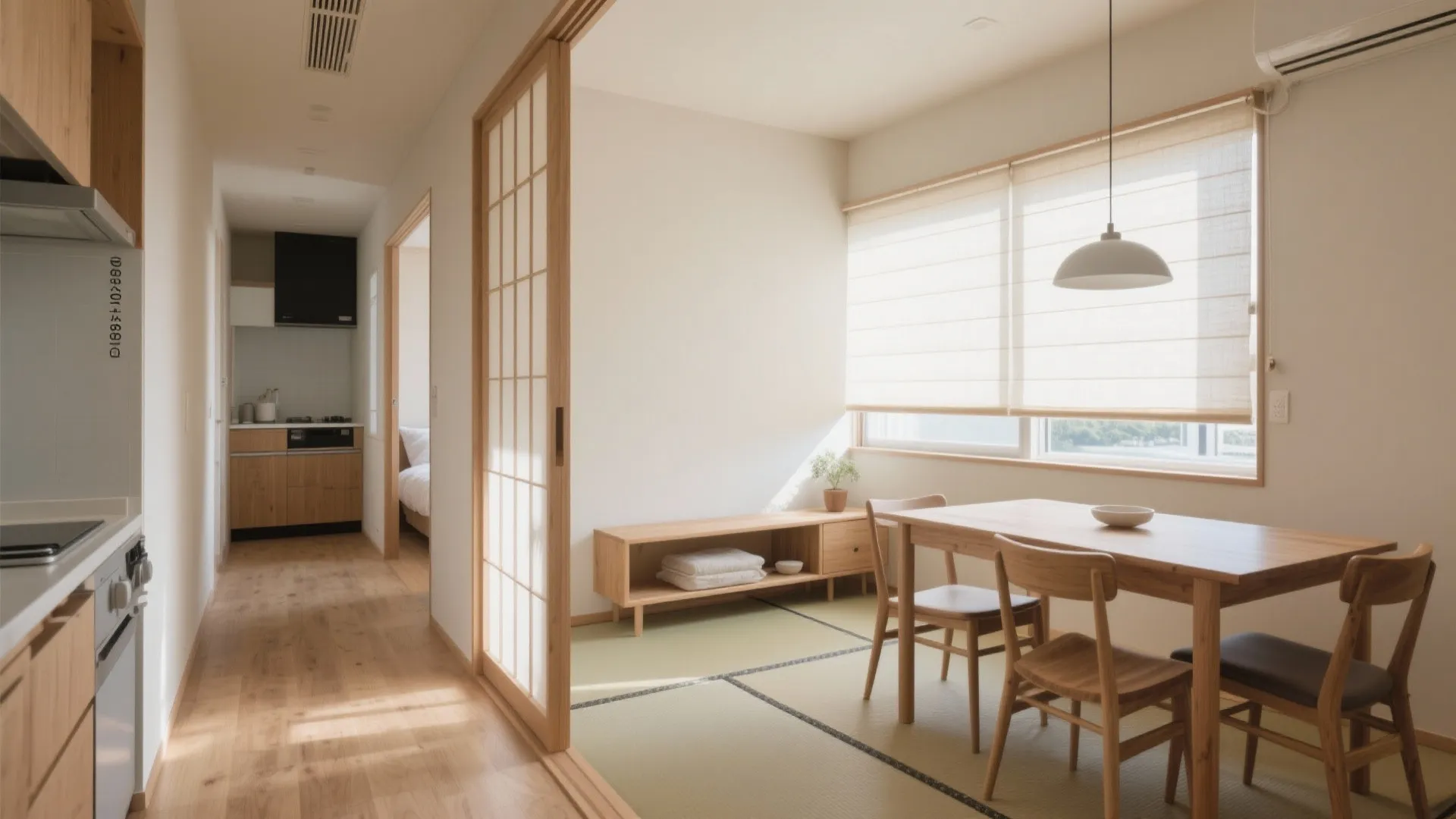 Tips 1: 那覇の2DKで動線を整える｜動線規模と日差しのバランス