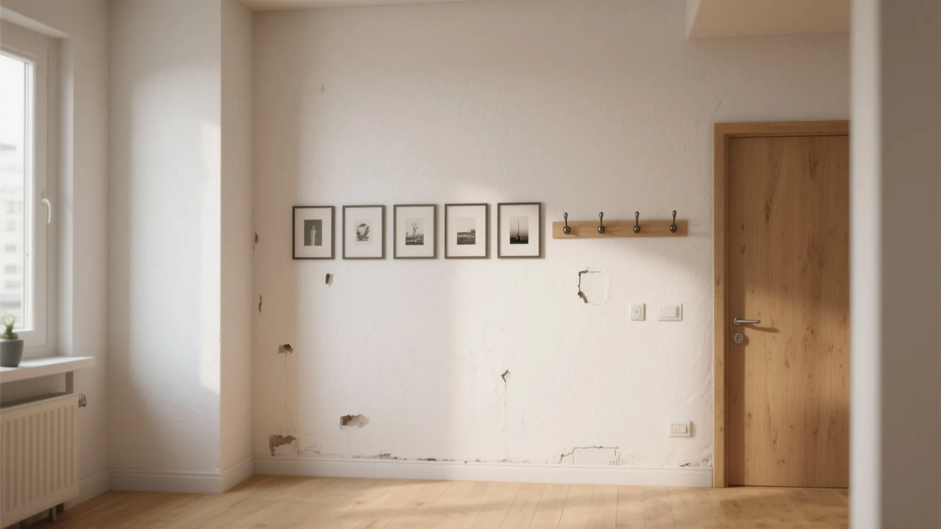 Fix Nail Holes Without Painting — 5 Quick Ways: Five practical, no-paint fixes I use to make small wall holes disappear