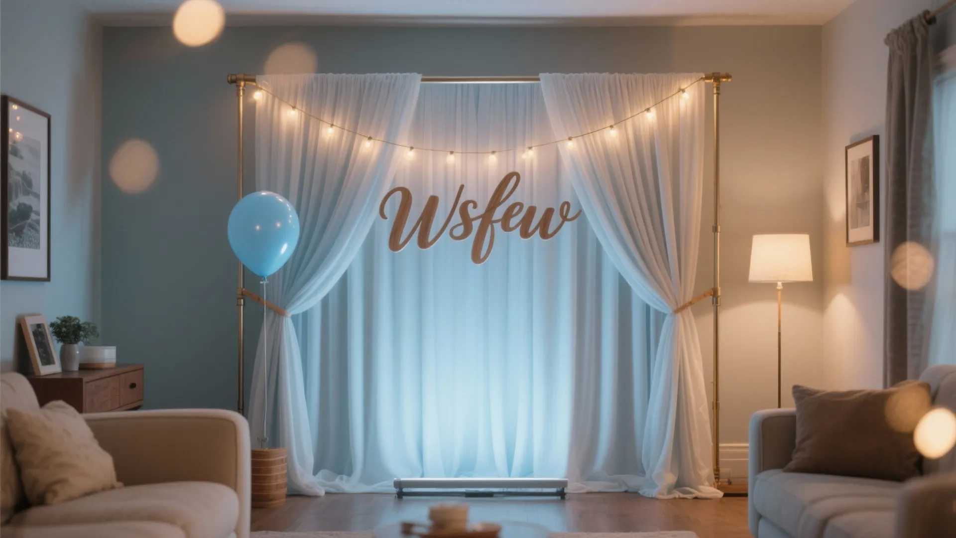 2) The Name Reveal Backdrop That Feels Magical, Not Messy