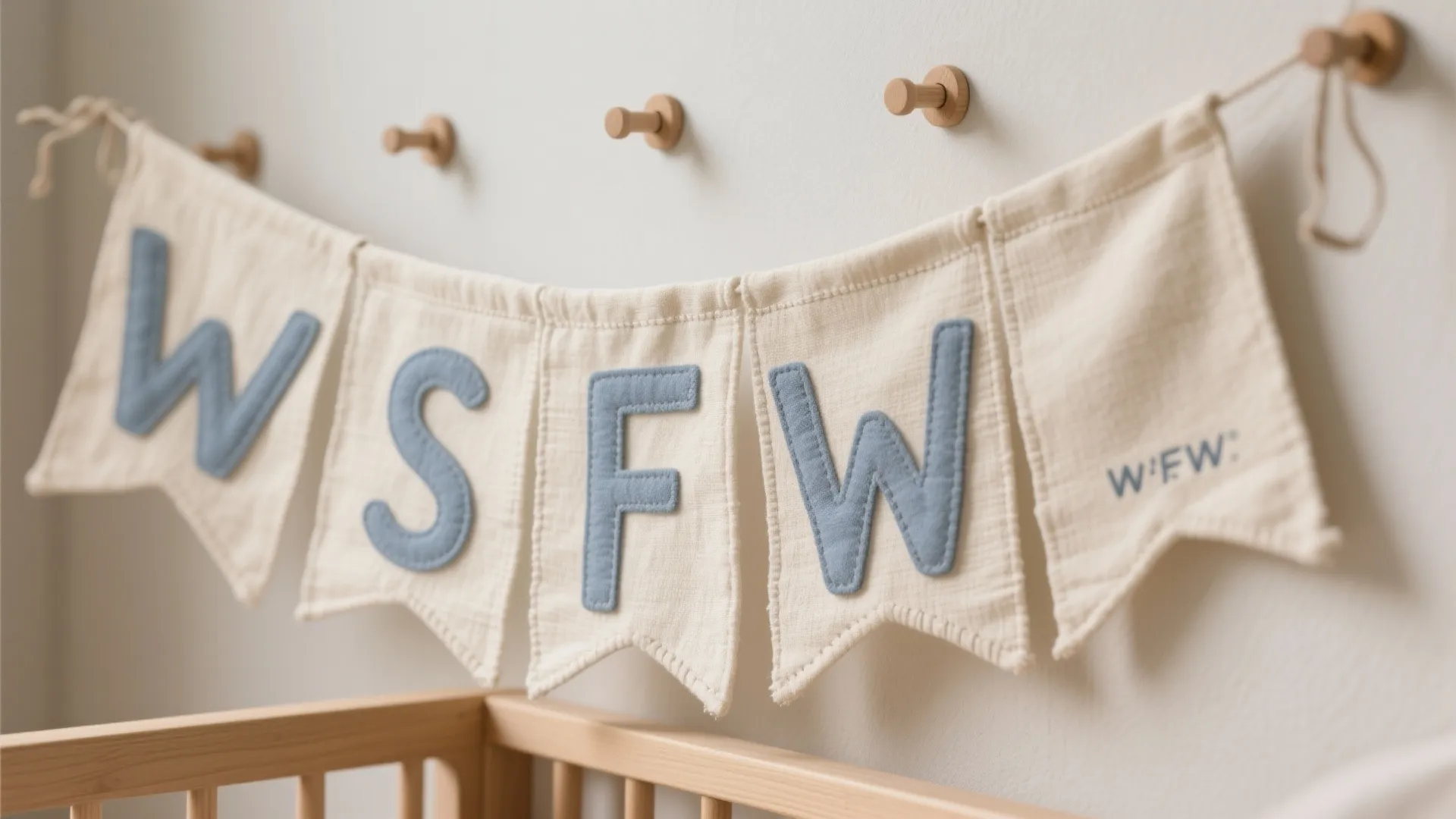 Personalized Name Banner With Soft Edges