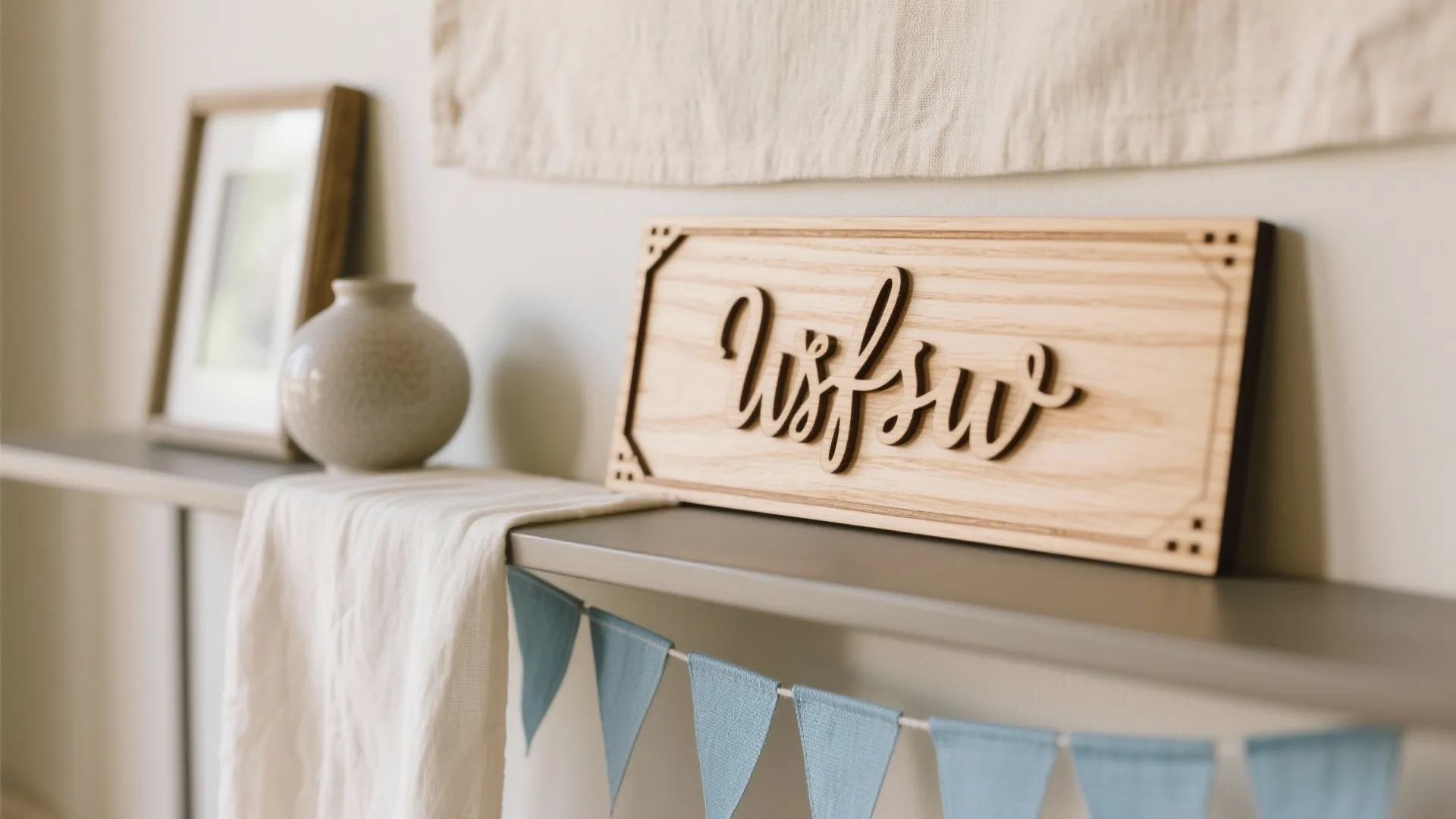 Personalized Name Sign + Keepsake Banner