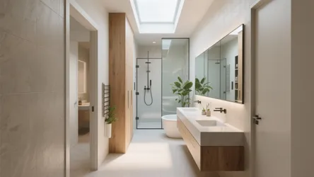 Bathroom Designs for 14 x 8 Room — 5 Ideas