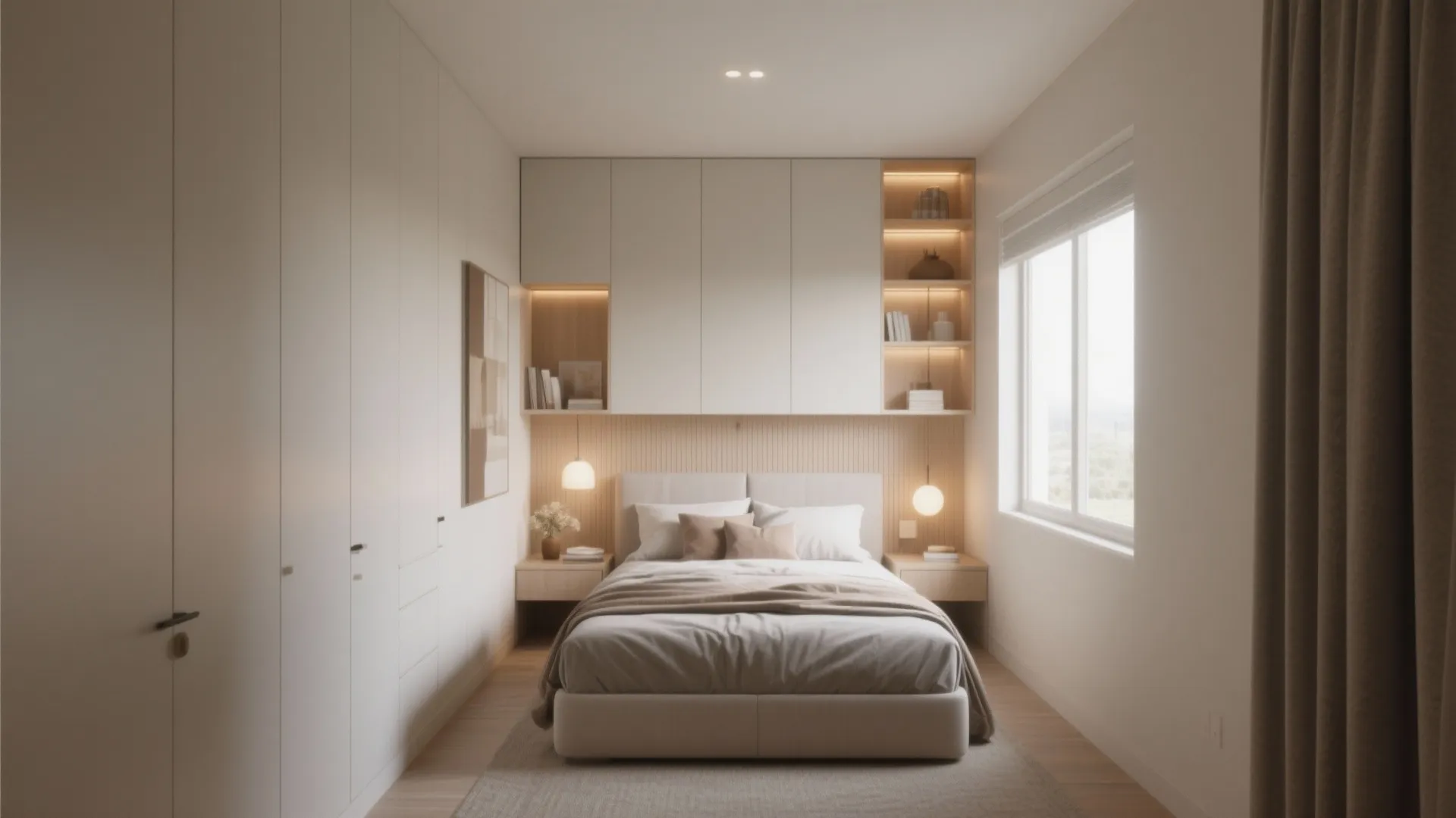 10 Smart Ideas for a 7x14 Bedroom: Small space, big style: My top 10 design tips for narrow bedrooms