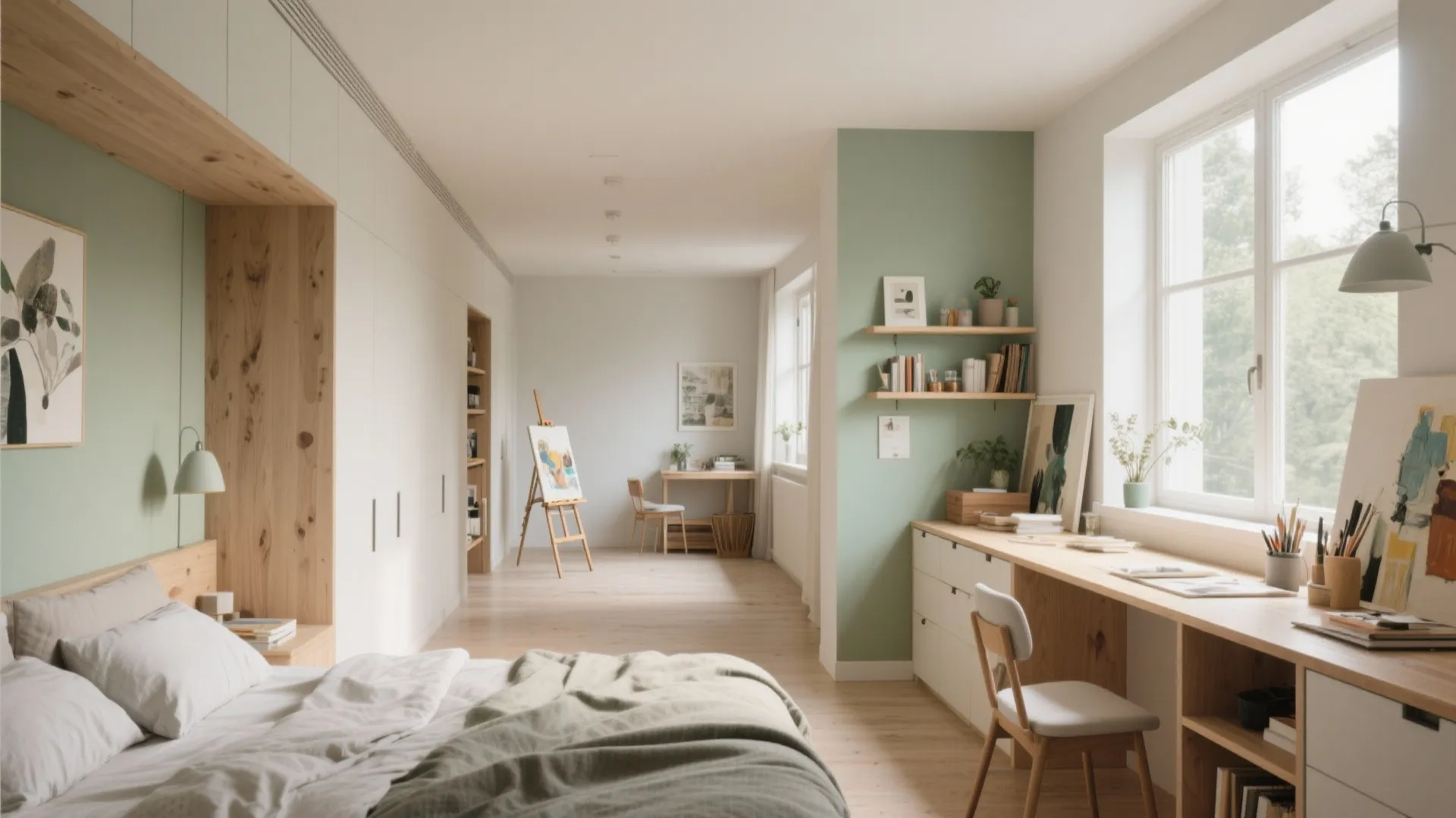 10 Creative Ideas for a 7'6 x 30 Bedroom: Small Space, Big Style: 10 Design Ideas for Your 7'6 x 30 Bedroom