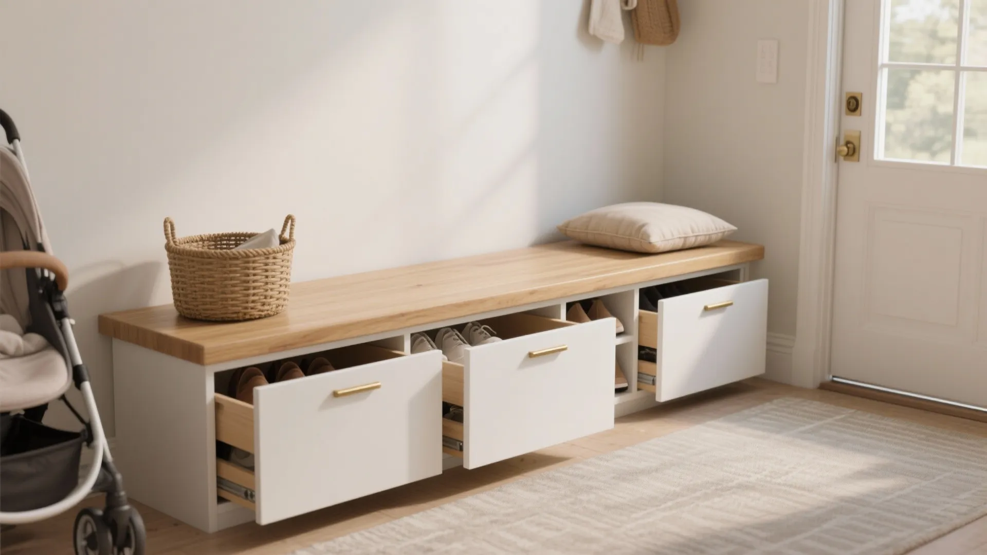 1. Make a narrow bench pull double duty