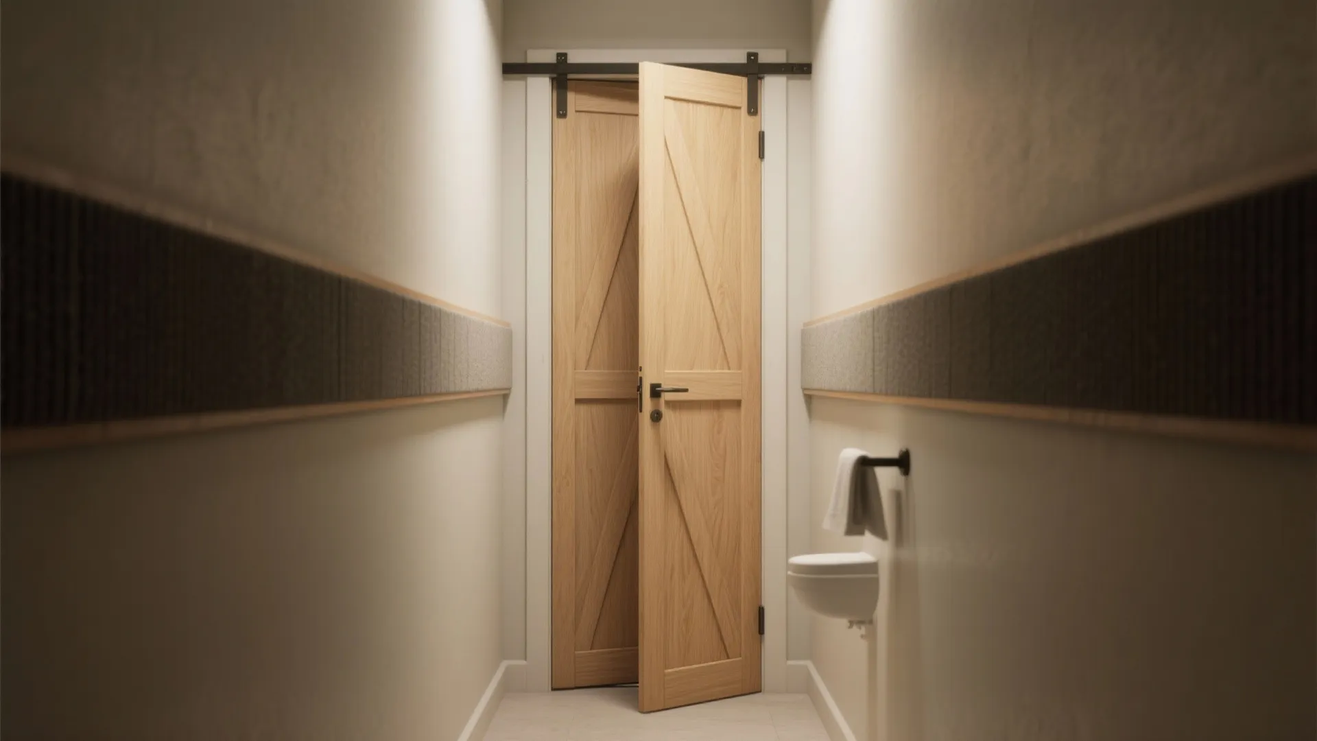 2. Bi-Fold Door — Compact and Affordable