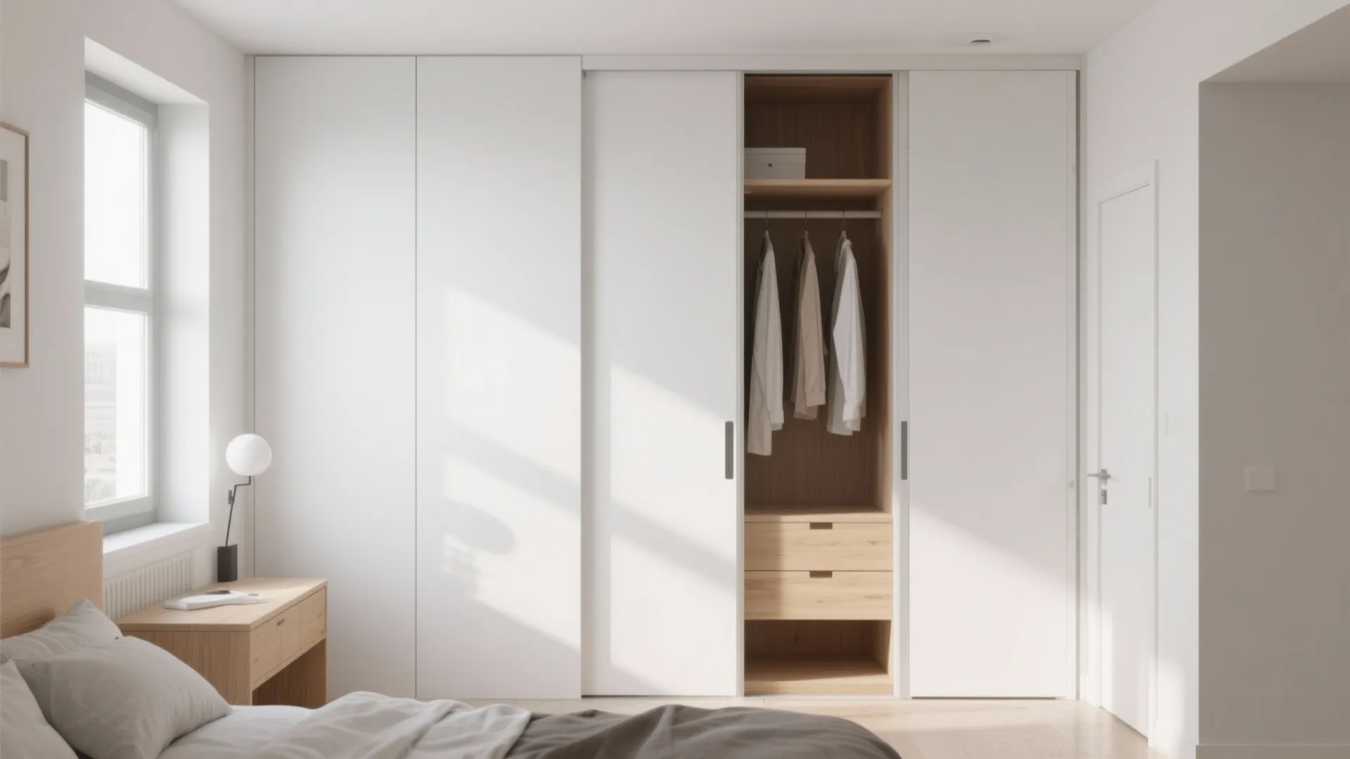 6. Narrow Built-In Wardrobe