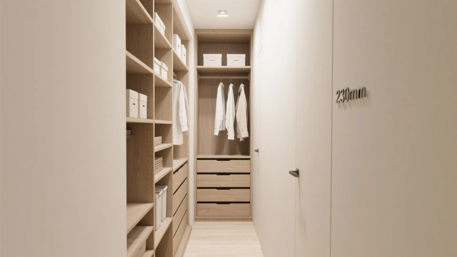 10 Smart Ideas for a 230mm x 100 Deep Bedroom Closet: Creative ways I maximize ultra-narrow closet spaces without losing style