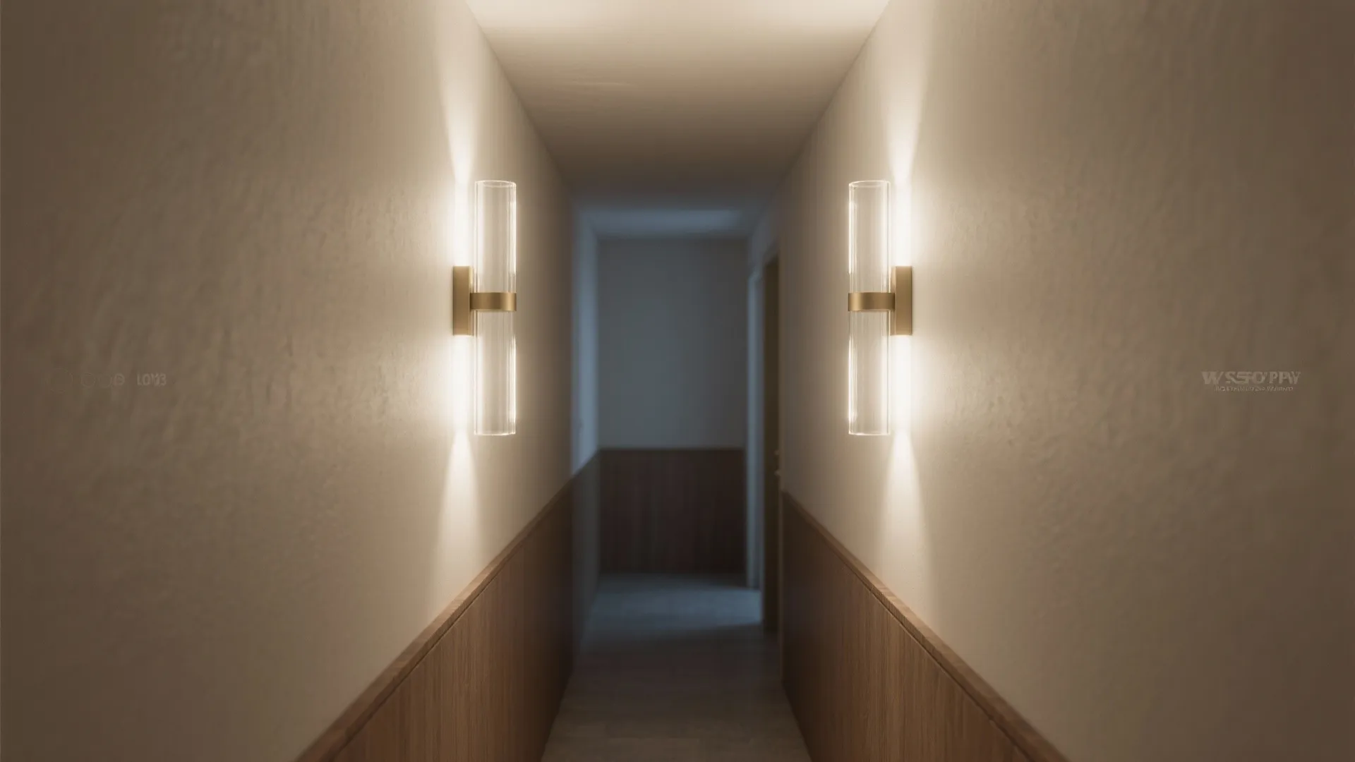 1. Vertical Accent for Narrow Corridors