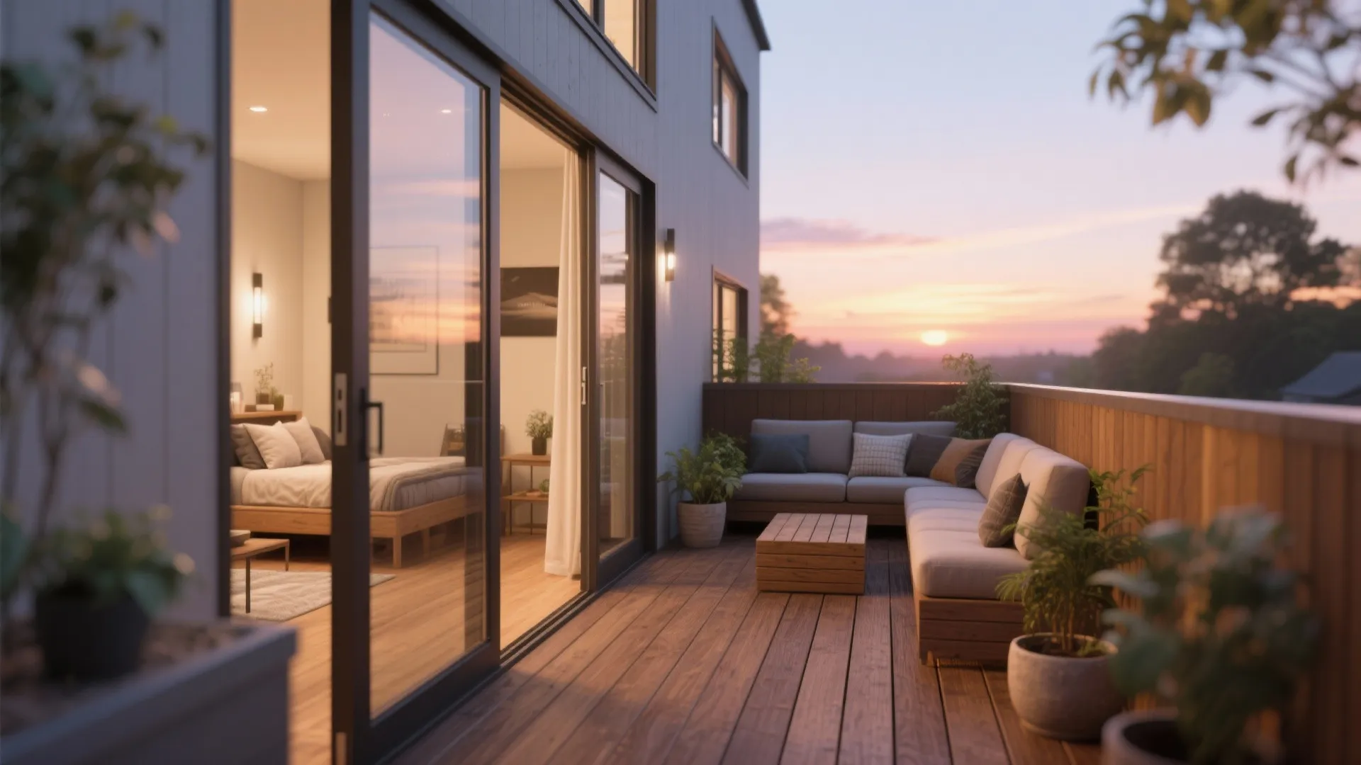 5. Outdoor extensions and flexible porches