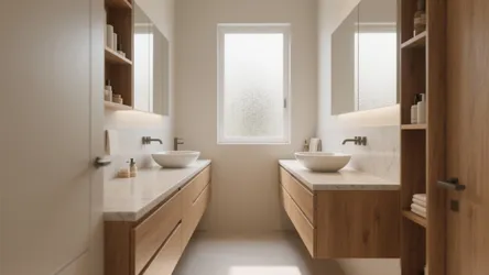 Double Vanity Ideas: 5 Small-Bathroom Solutions