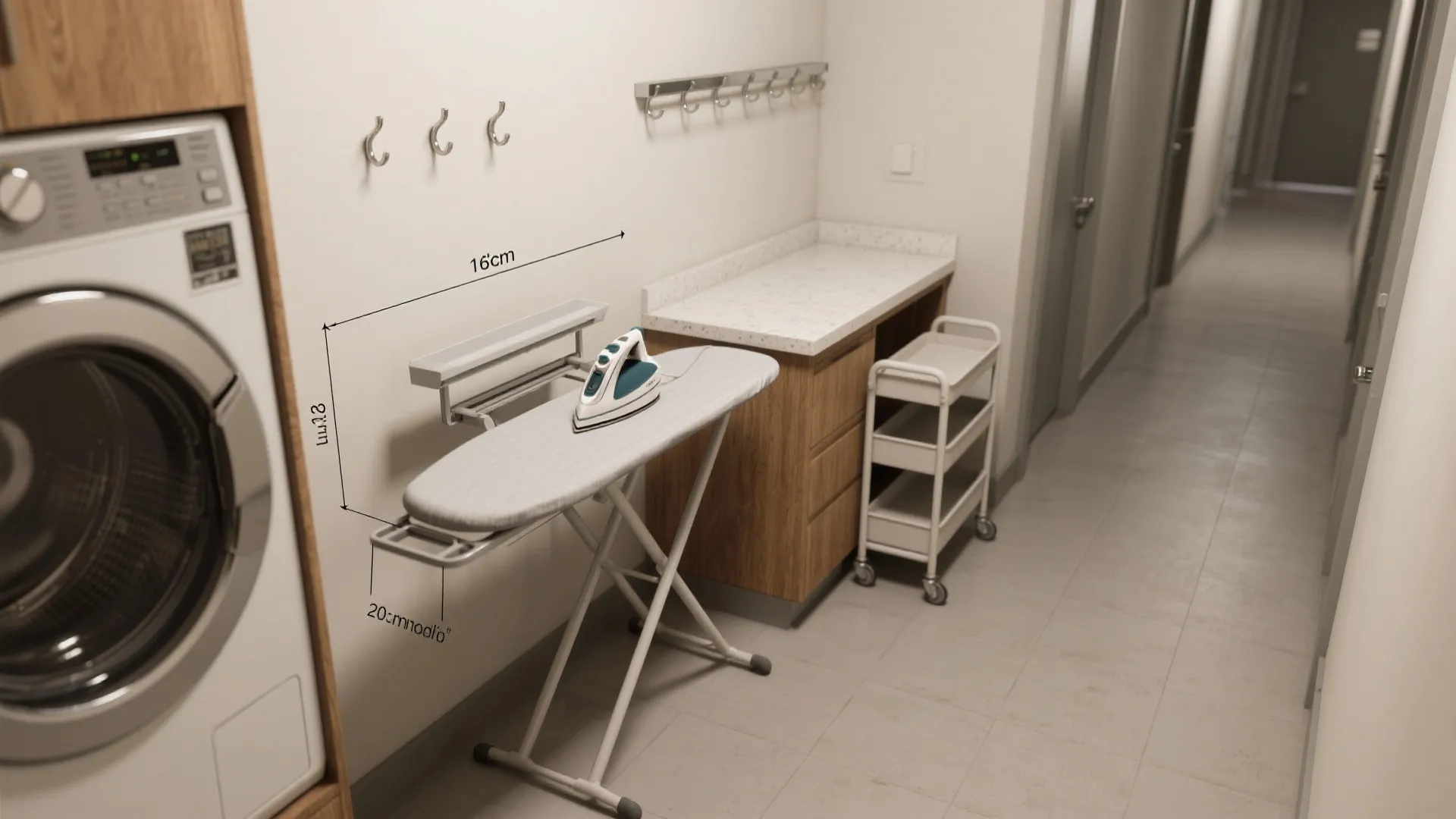 3. Narrow-fold stations and drop zones