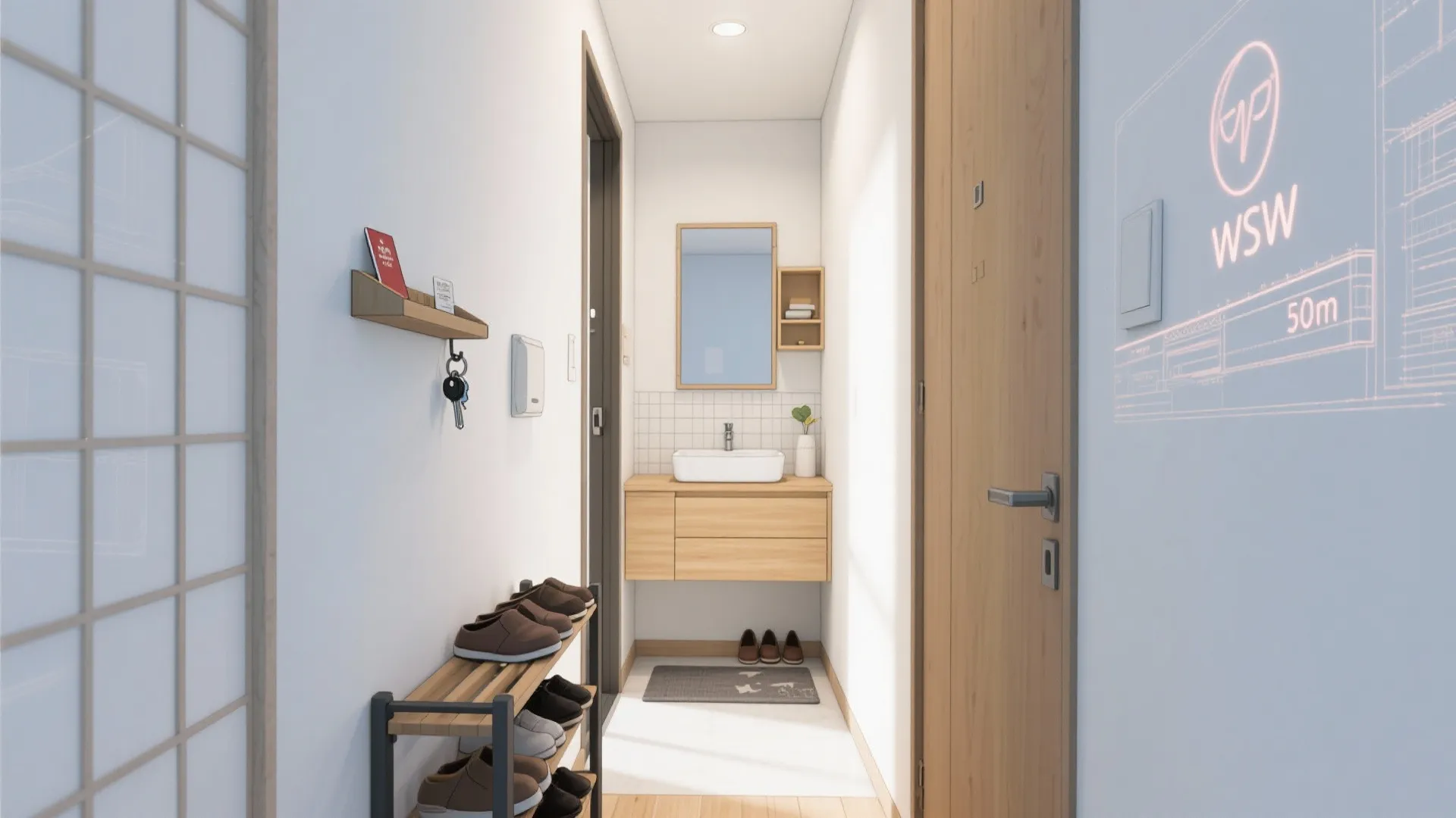 Tips 3: 玄関〜洗面の“朝動線”を優先設計（東京・大阪・京都の日本都市）