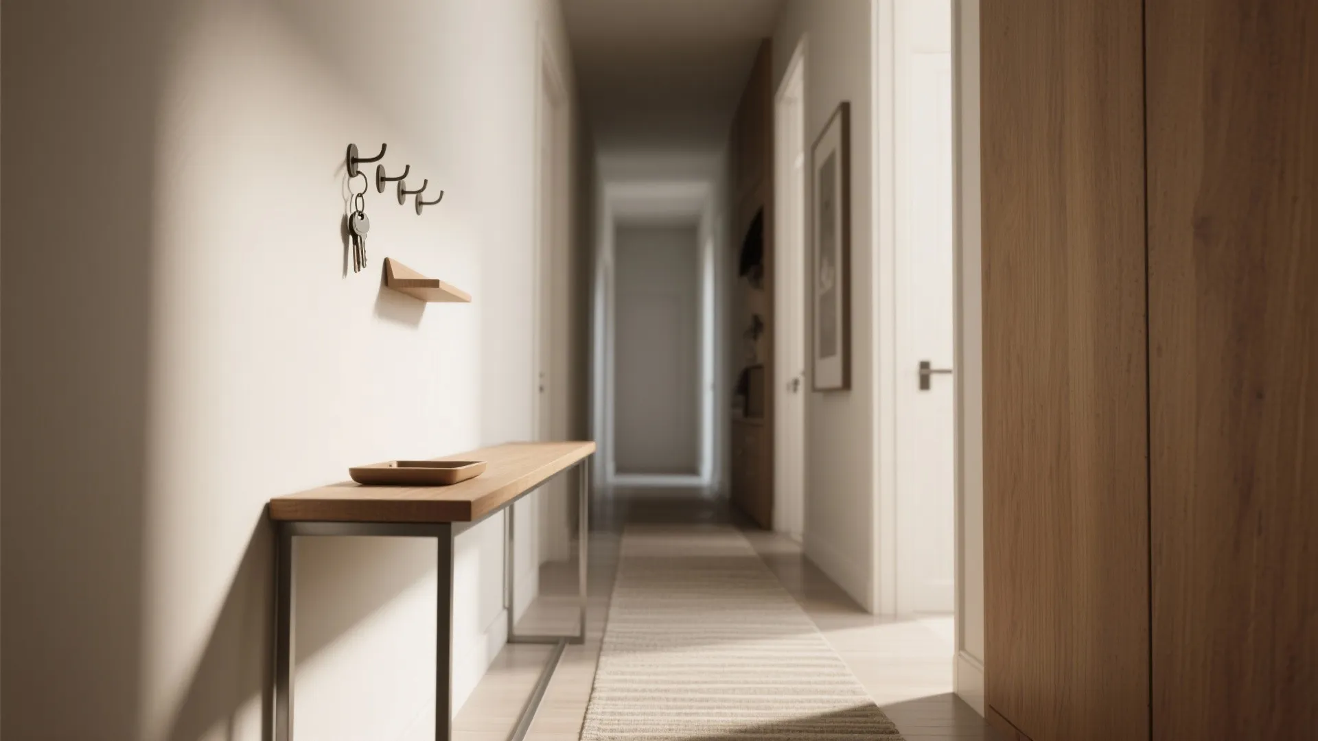 1. Narrow Hallway Console