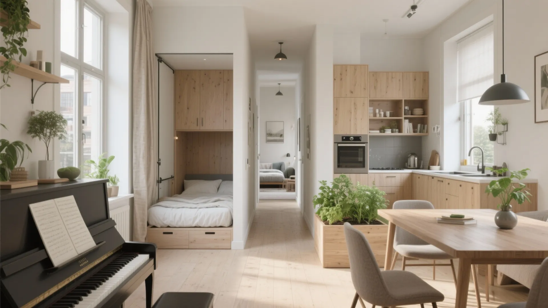 2 bedroom 20 x 60 home: 5 smart ideas: Practical and stylish solutions for a 2 bedroom 20 x 60 home with 1 bath — compact thinking, big impact