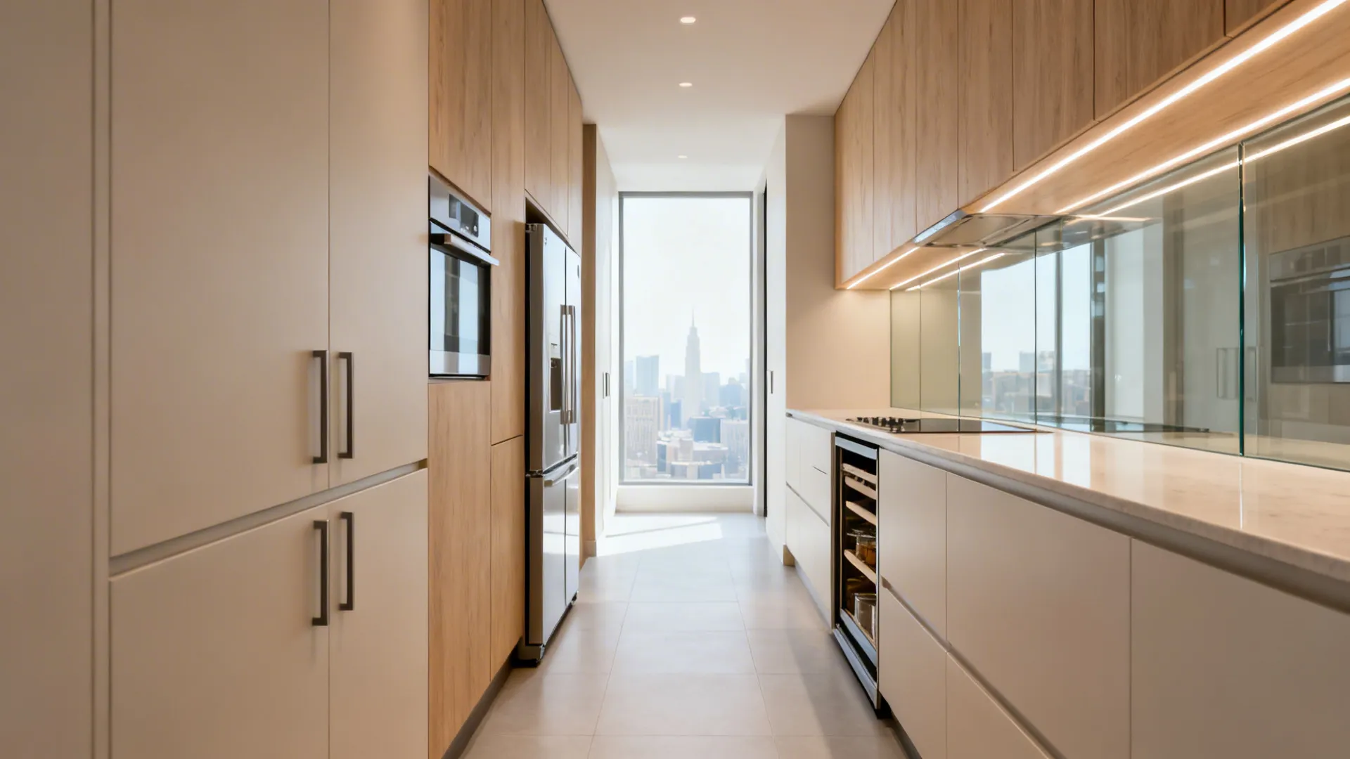 5 Smart Kitchen Designs for Narrow Kitchens
