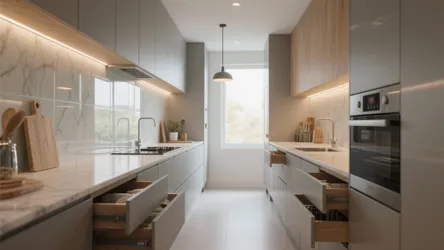 10 Narrow Kitchen Ideas to Maximize Small Spaces