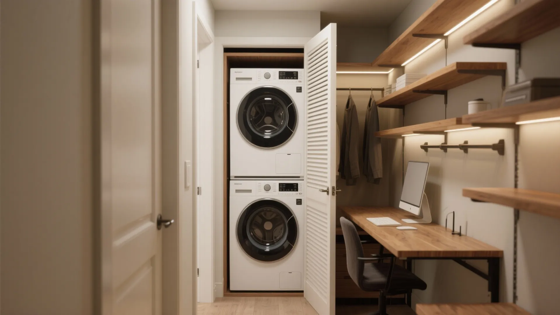 Stackable Laundry Ideas: 5 clever stackable washer-dryer ideas for tiny laundry rooms