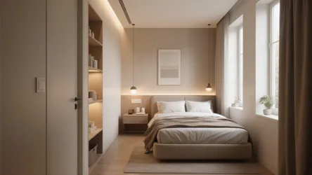 10 Master Bedroom Floor Plan Ideas for 4.7 x 2.22m