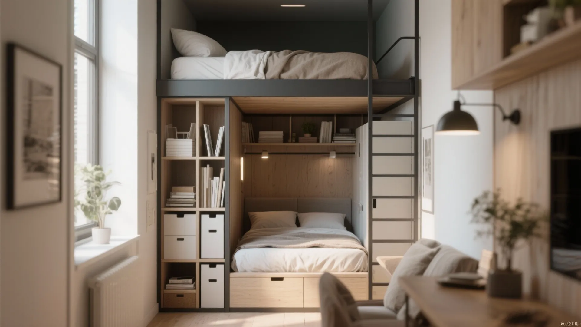 4. Narrow but Nimble (600–700 sq ft)